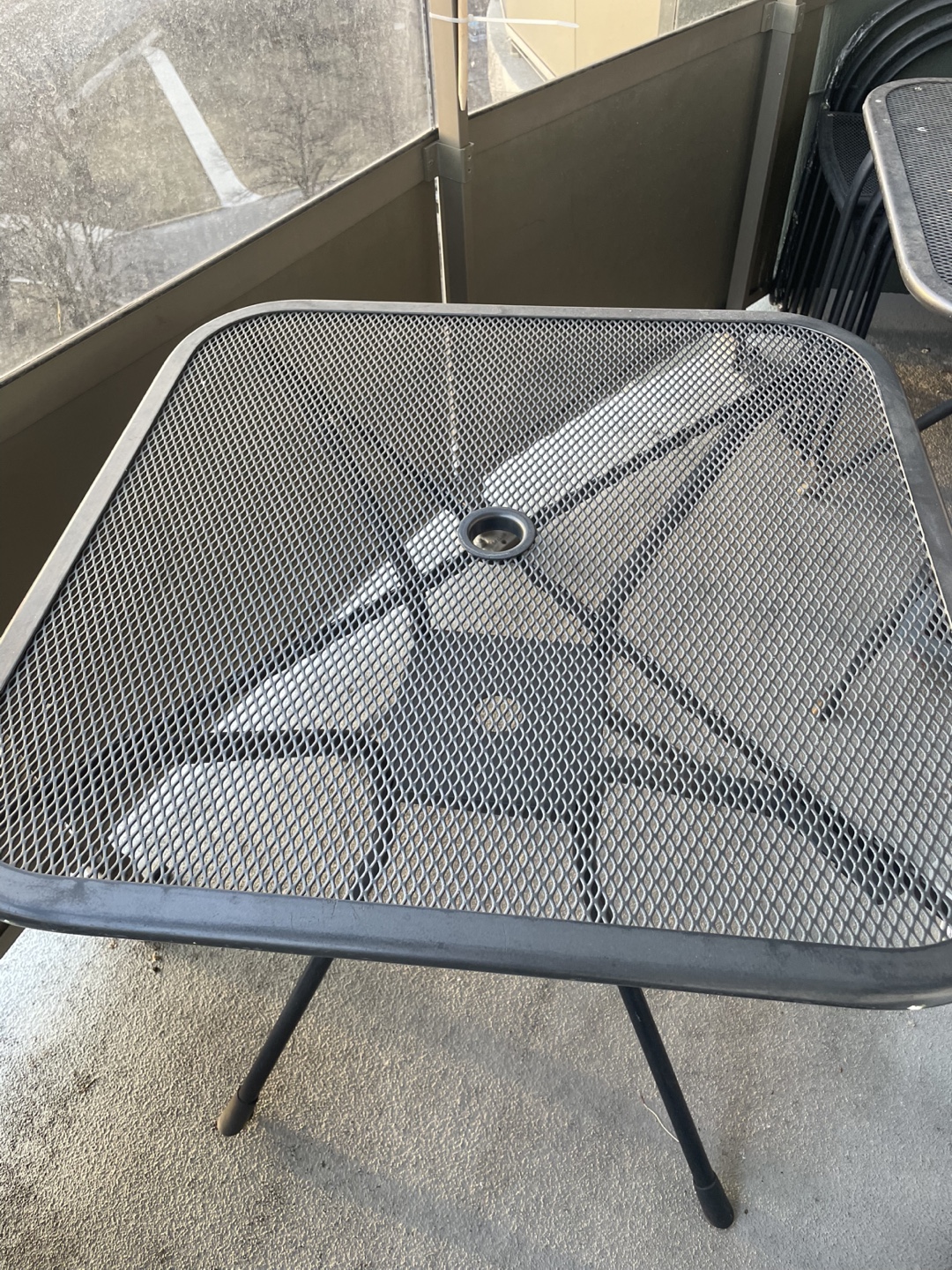 Metal Patio Table and Chairs Set