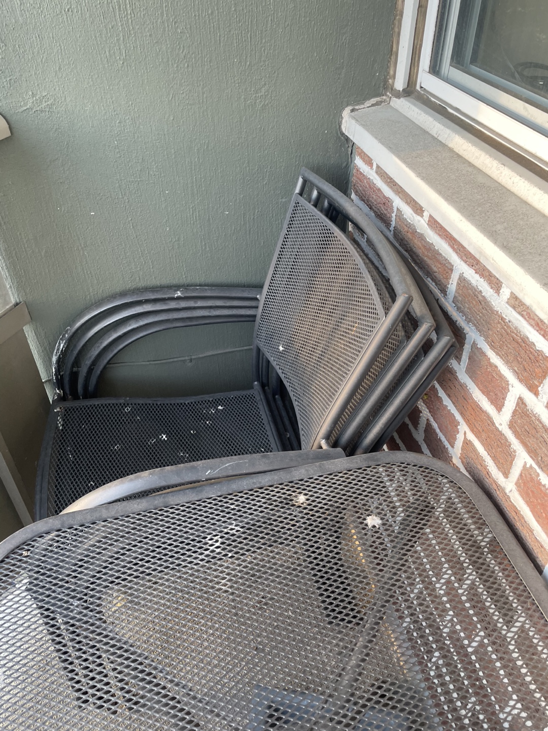 Metal Patio Table and Chairs Set - photo 3