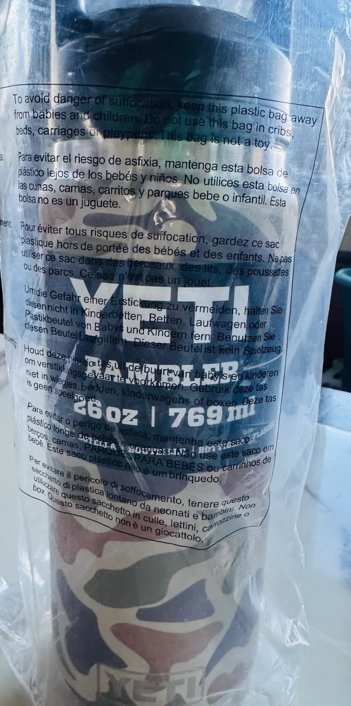 NEW Yeti Limited Edition Tan Como -  769 ML - Retail $50.00 image indicator(2)