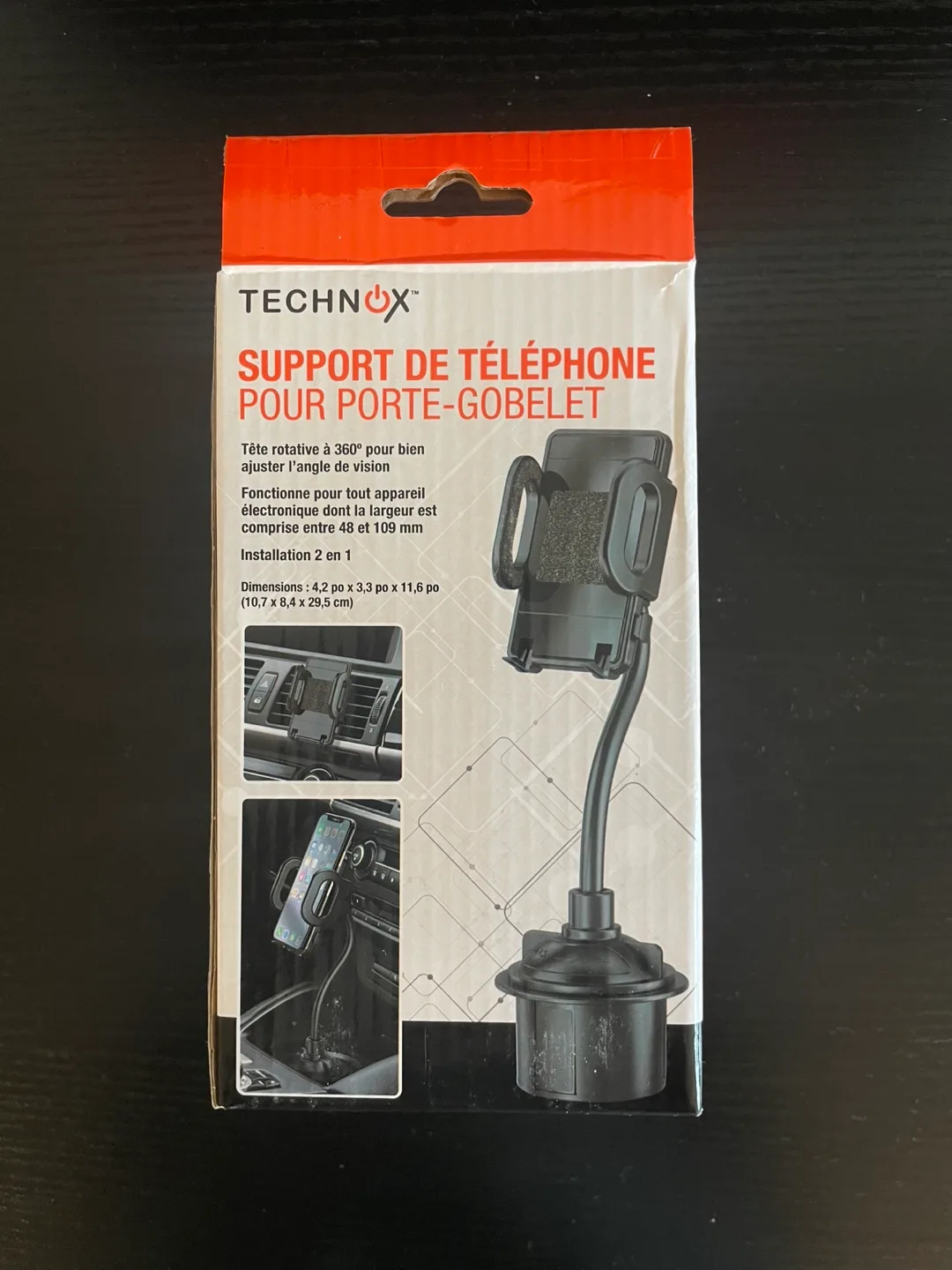 Cup Holder Phone Mount / Car Phone Holder (NEW) image indicator(3)