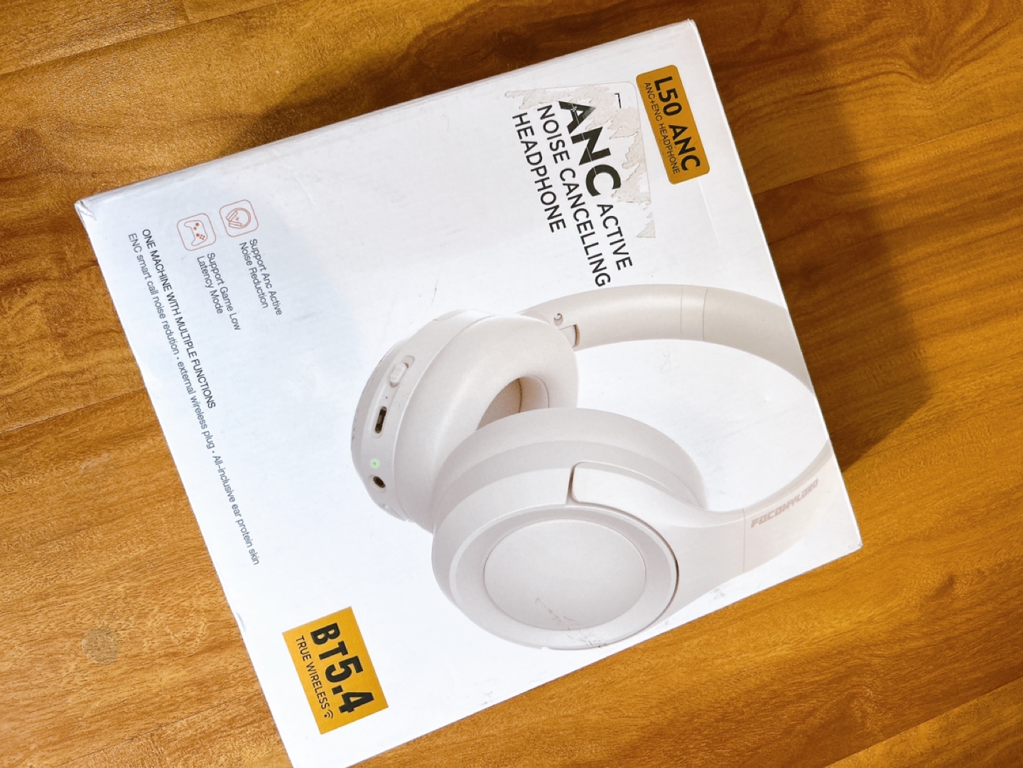 True Wireless ANC Active Noise Cancelling Headphones