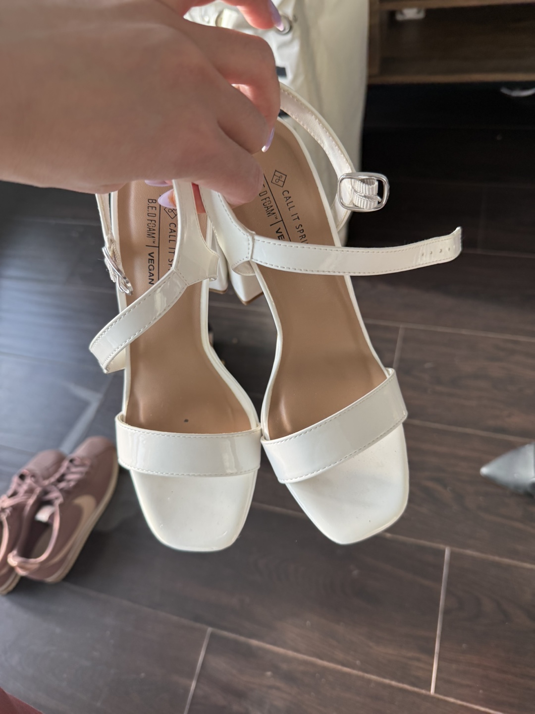 Call It Spring White Platform Heels - photo 2