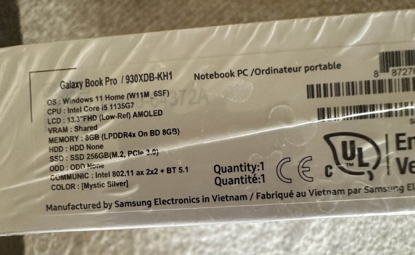 Samsung Galaxy Book Pro Laptop - New in Box - photo 2