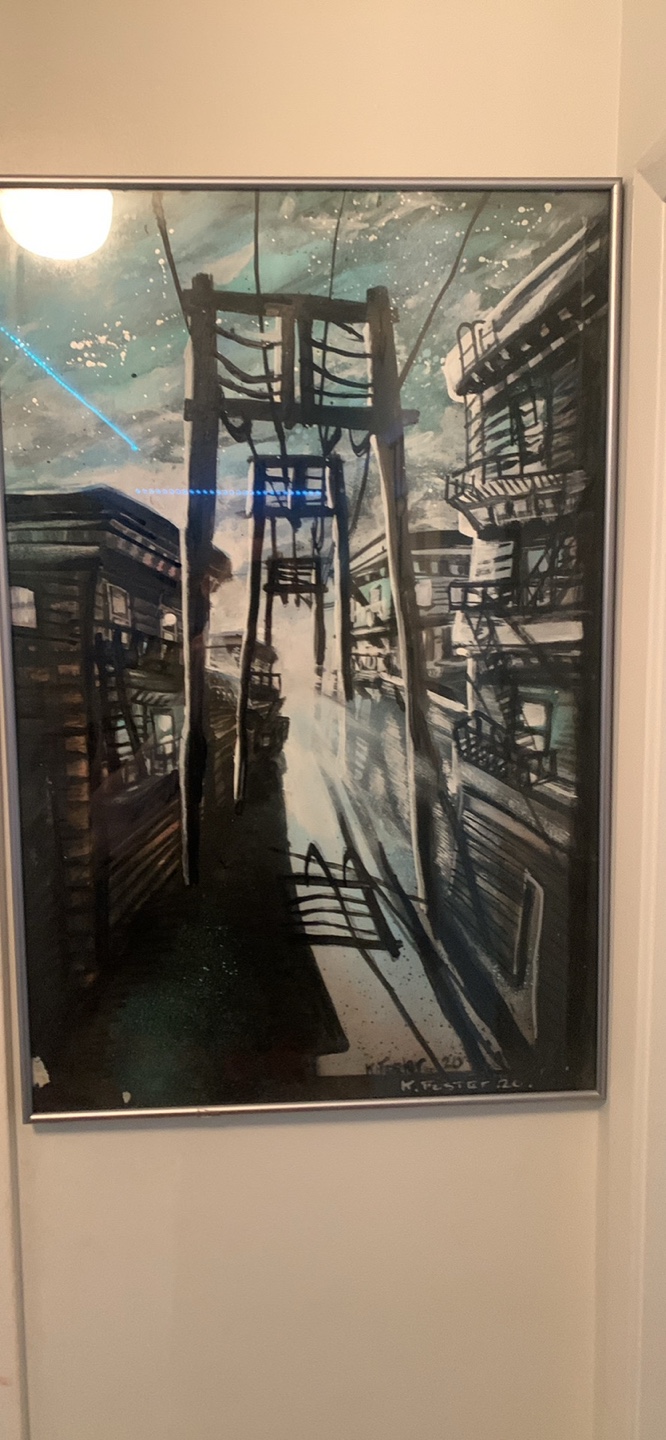 Ken foster. Framed