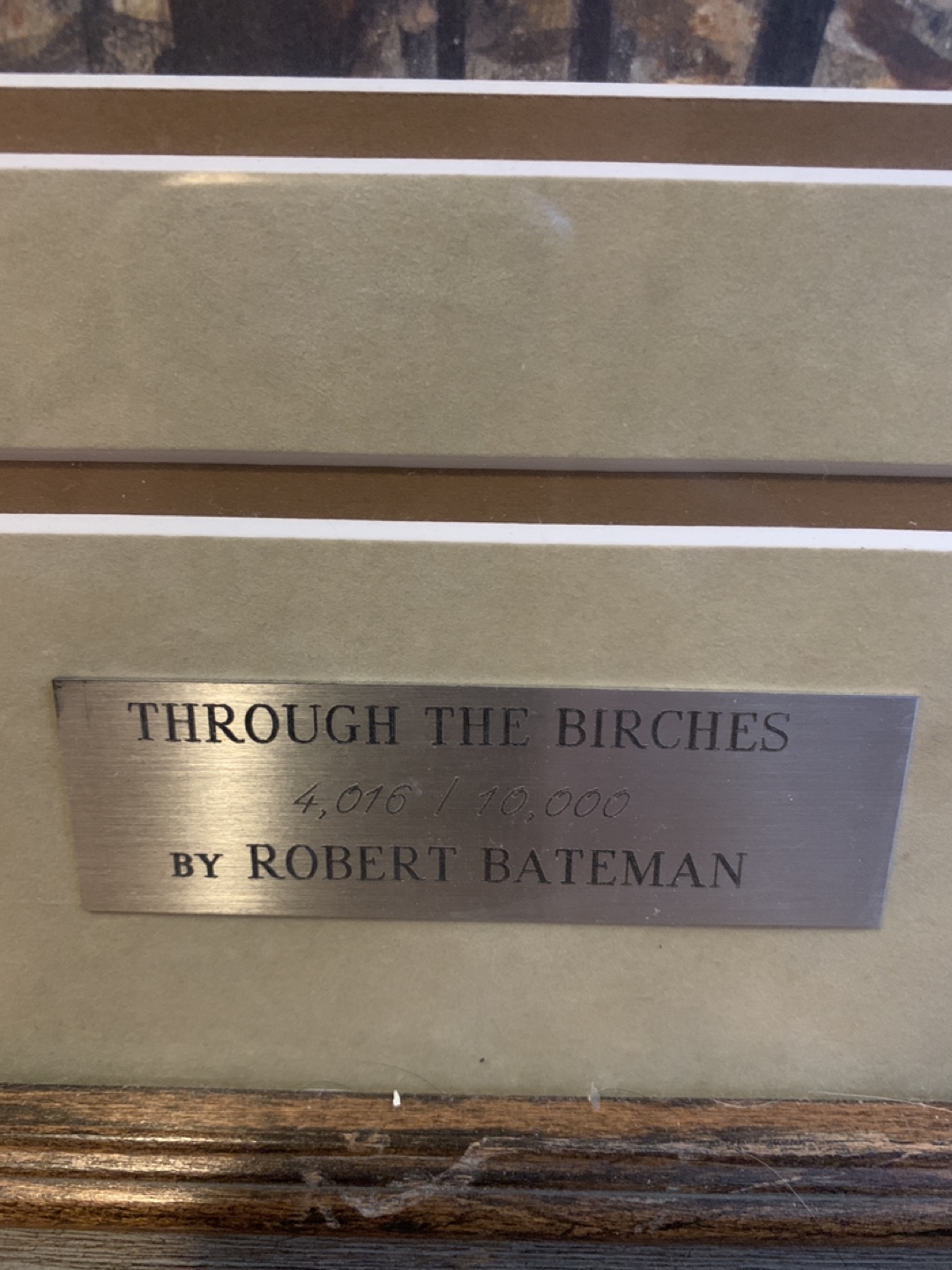 Robert Bateman's "Through the Birches" Limited Edition Print - photo 2