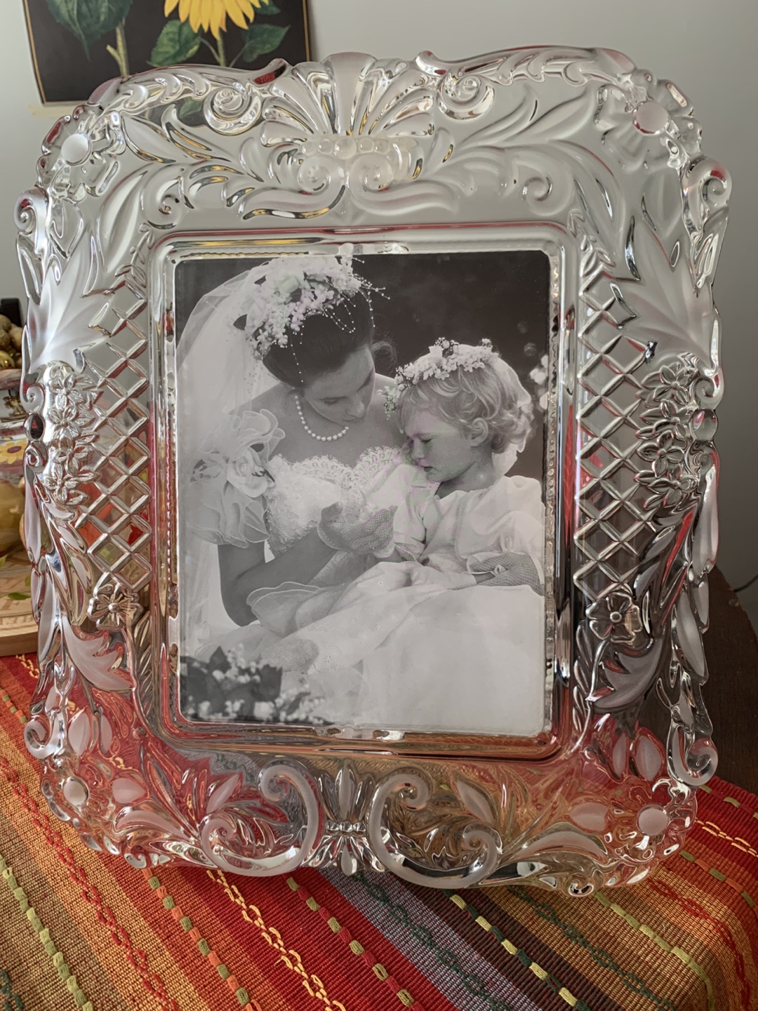 Mikasa Timeless Love Crystal Picture Frame