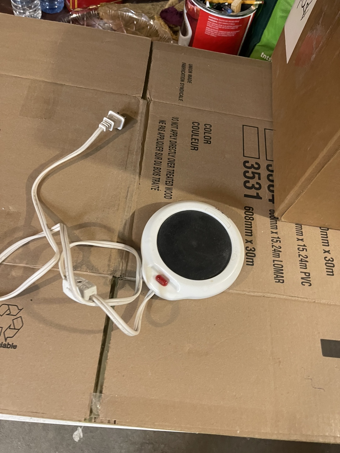 Portable Electric Drink Warmer