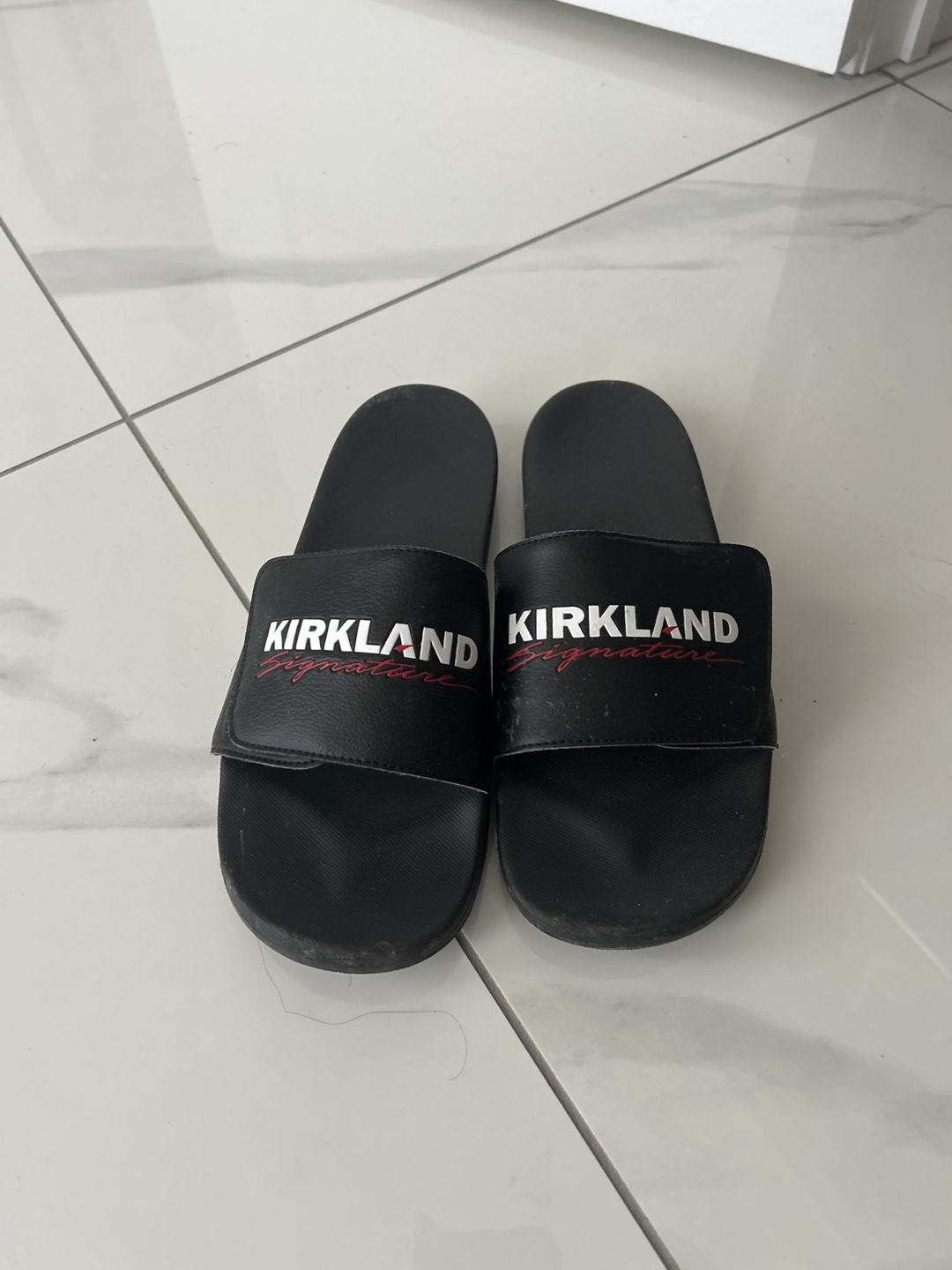 Kirkland Signature Black Slides