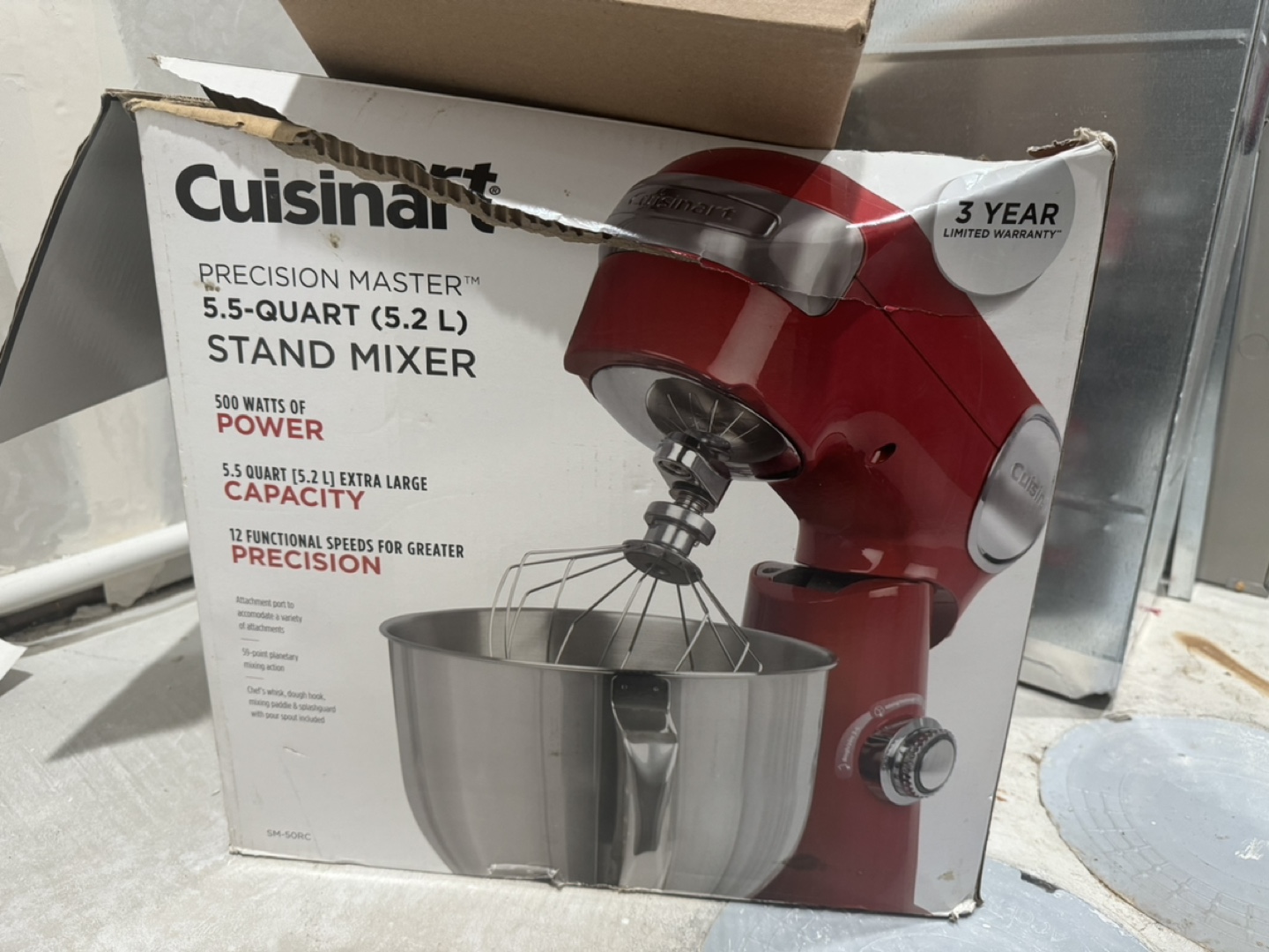 Cuisinart Precision Master 5.5-Quart Stand Mixer