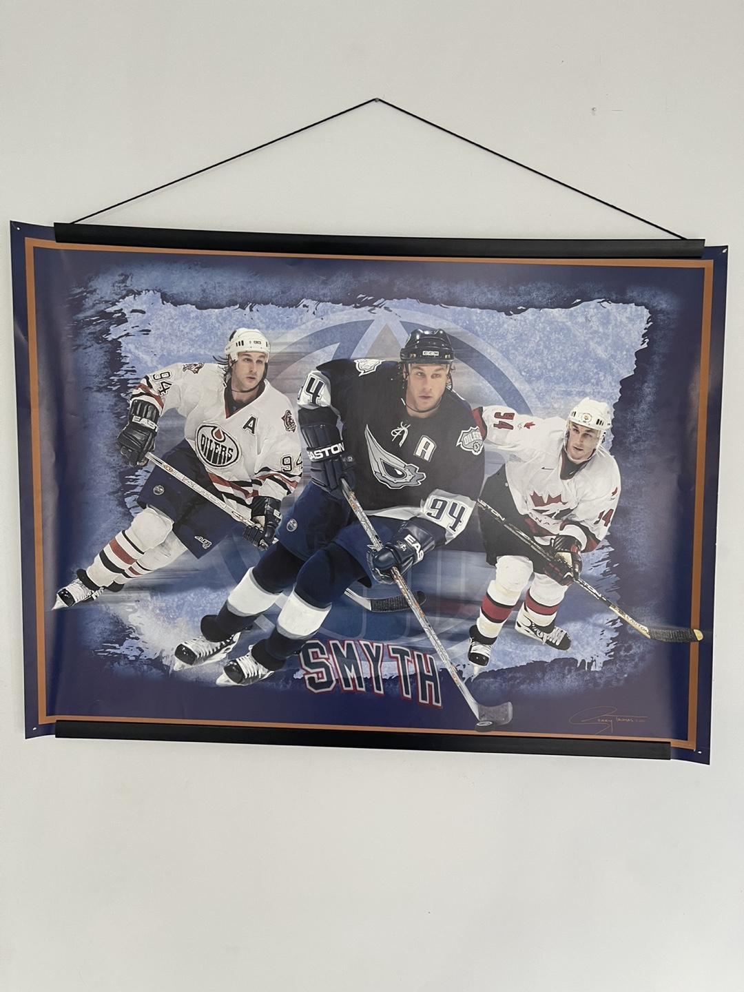 Ryan Smyth Hockey Poster