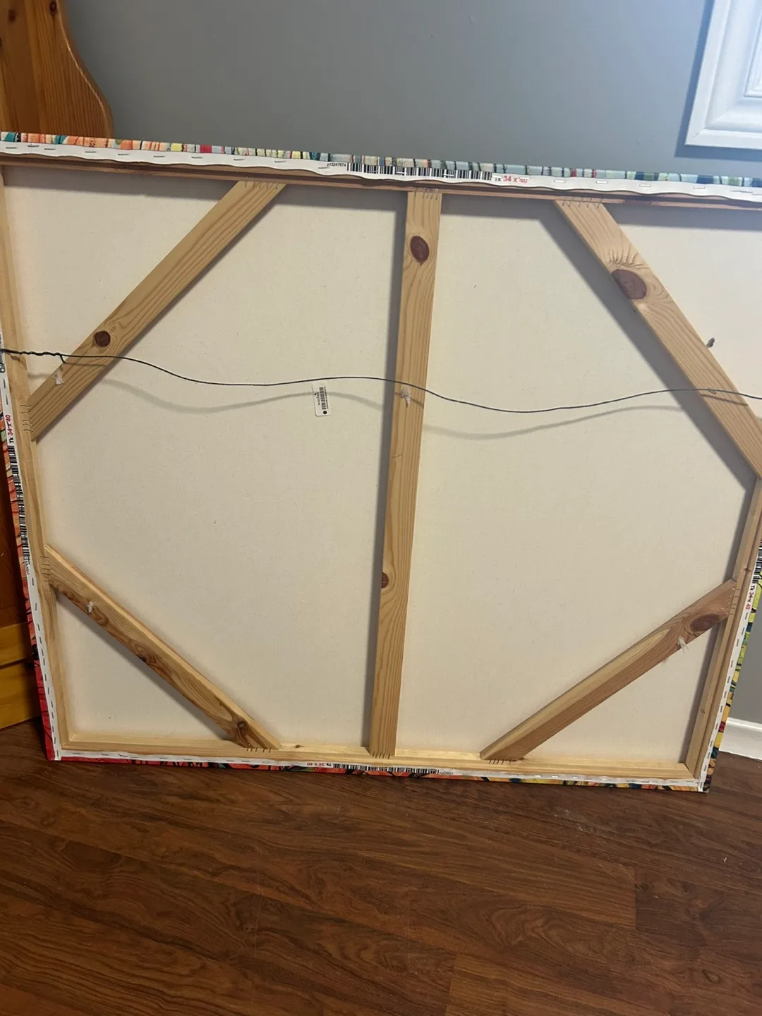 Large colourful bird canvas wall art image indicator(2)