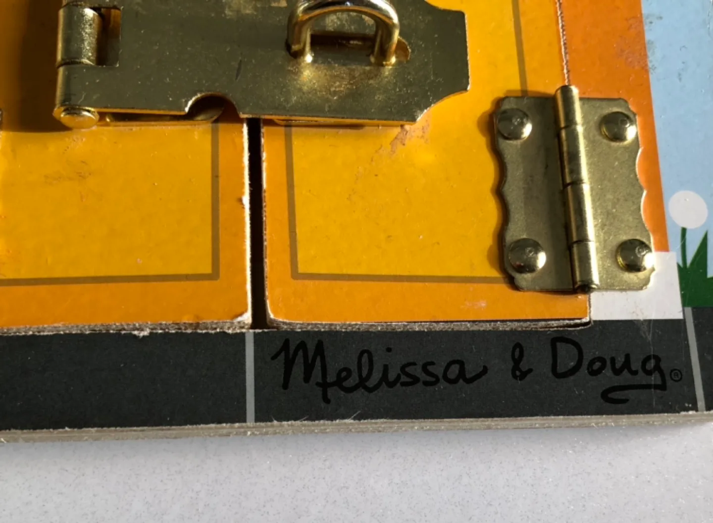 Melissa & Doug Wooden Latches Board image indicator(6)