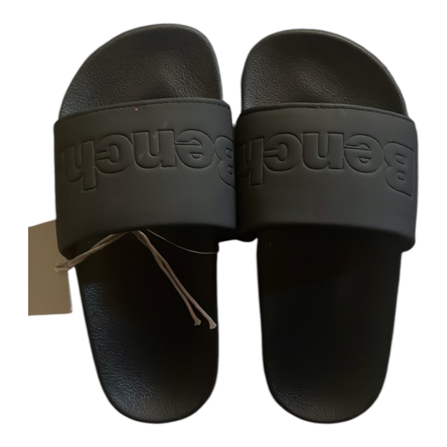 NWT • Kids Bench Black Slides Size S (12/13)