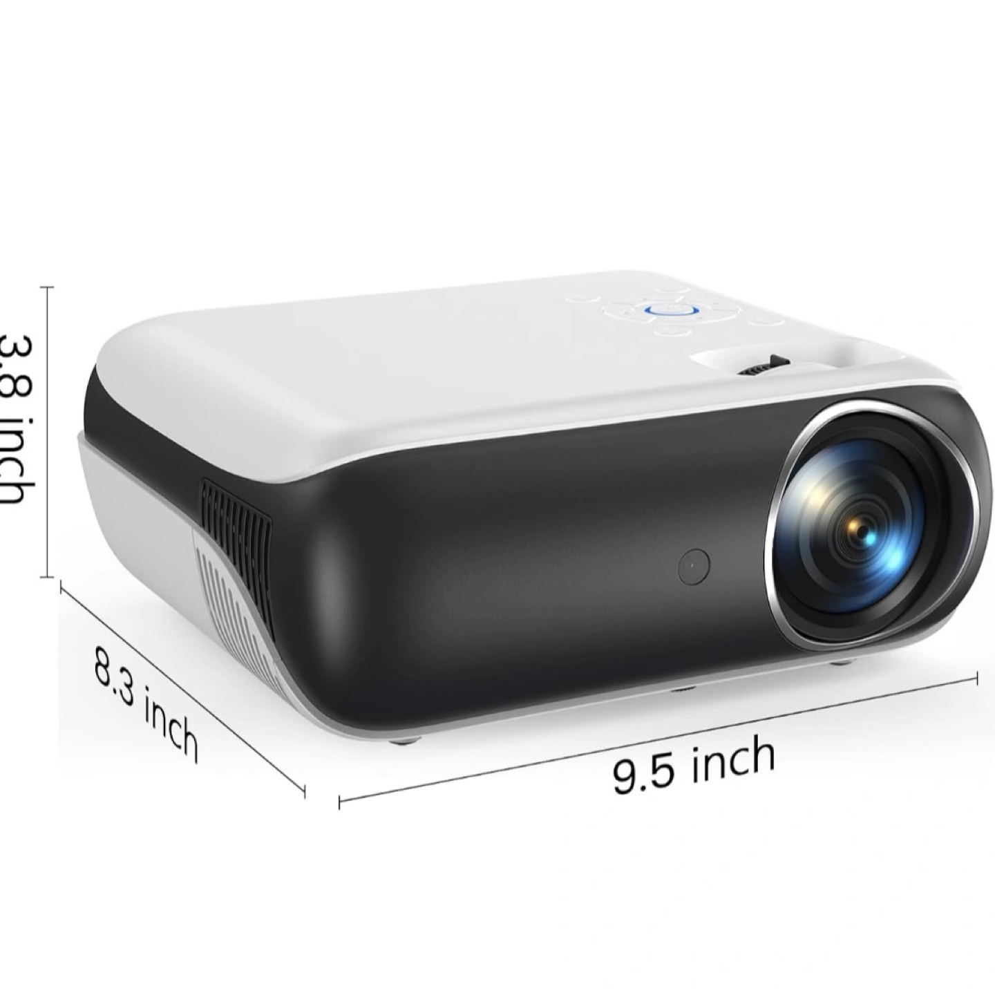 HAPPRUN 1080P Bluetooth Projector, with Box (Bought for CAD 180) - photo 3
