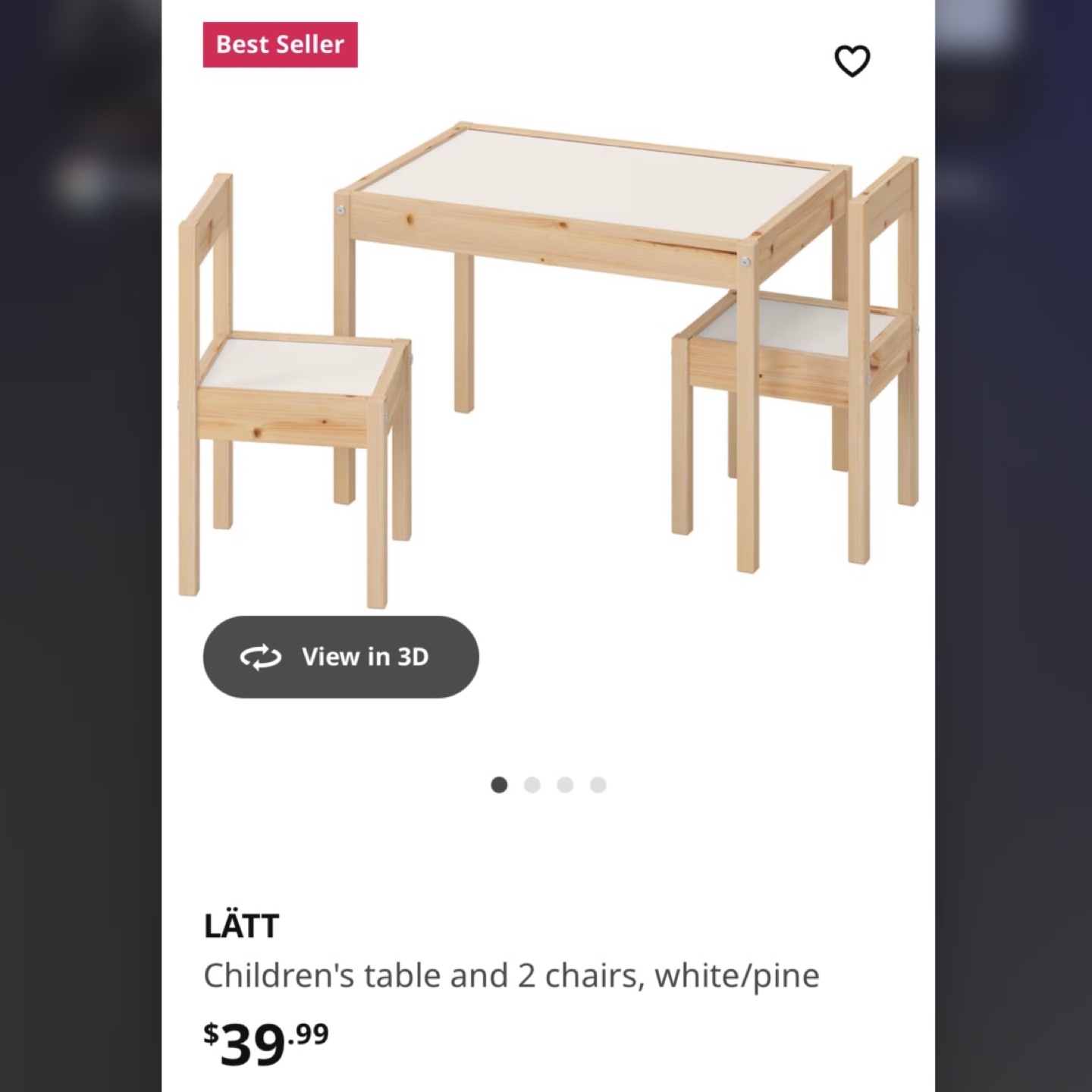 BARELY USED: IKEA Children's Table and 2 Chairs Set - photo 5