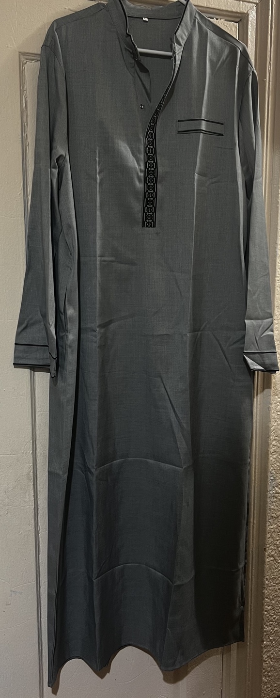 Men's Gray Kurta