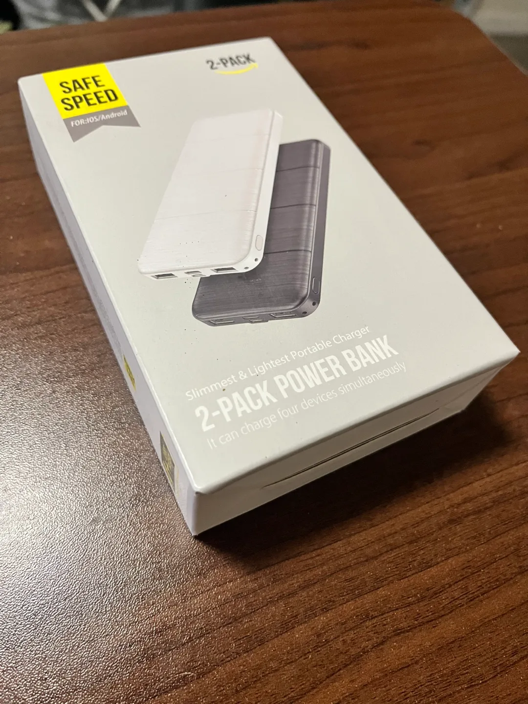 New Portable power bank 15000mAh X 2 pack image indicator(5)