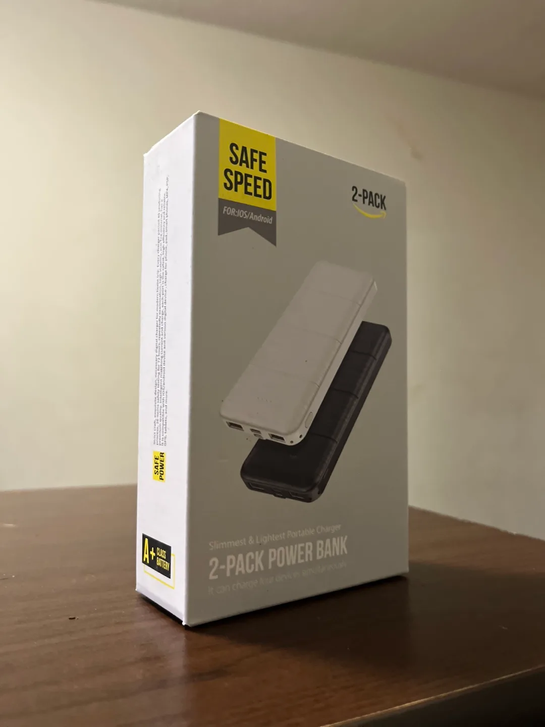 New Portable power bank 15000mAh X 2 pack image indicator(4)