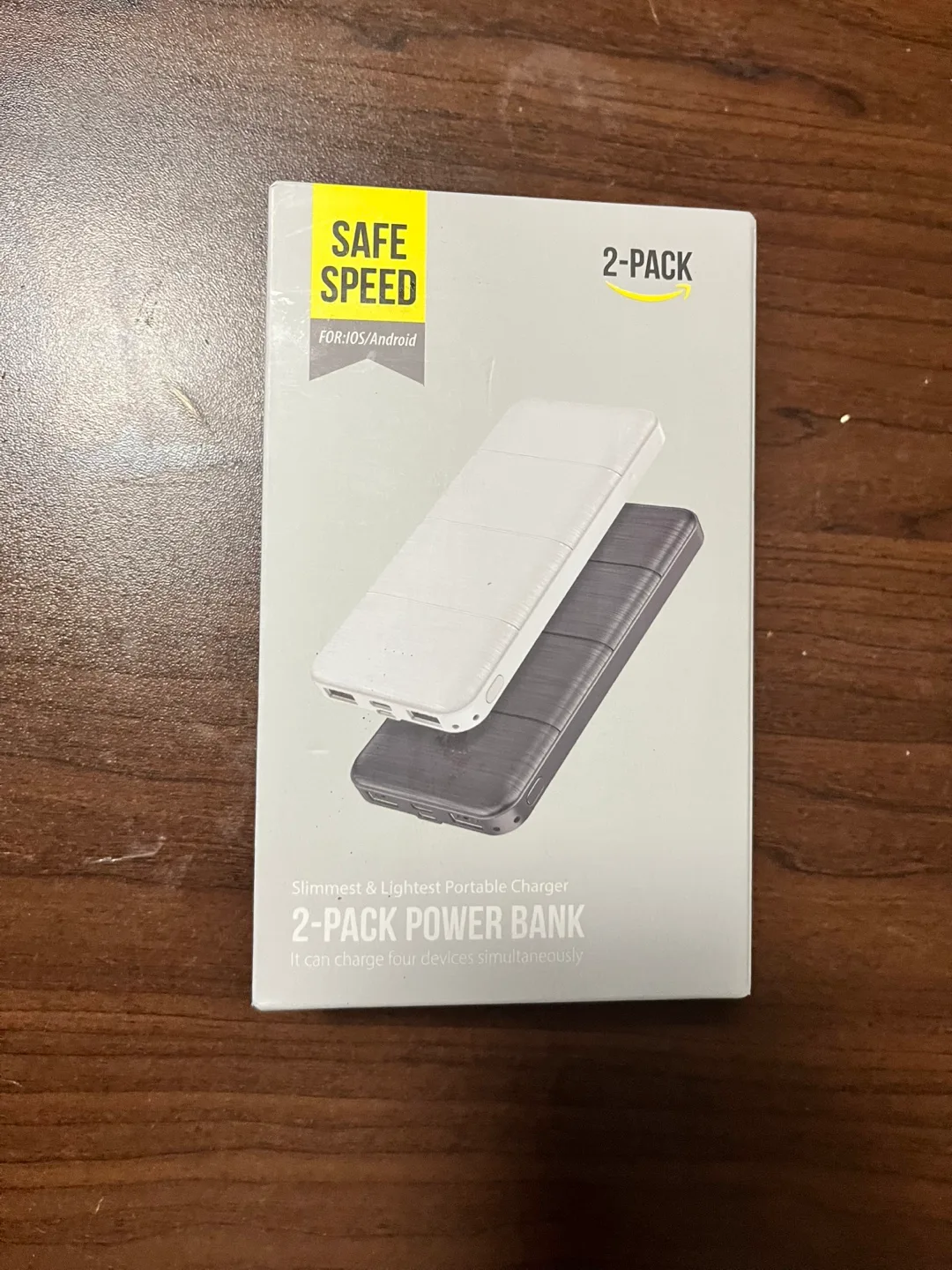 New Portable power bank 15000mAh X 2 pack image indicator(6)