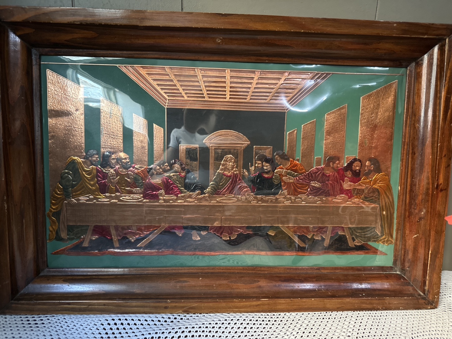Vintage The Last Supper frame #freecycle