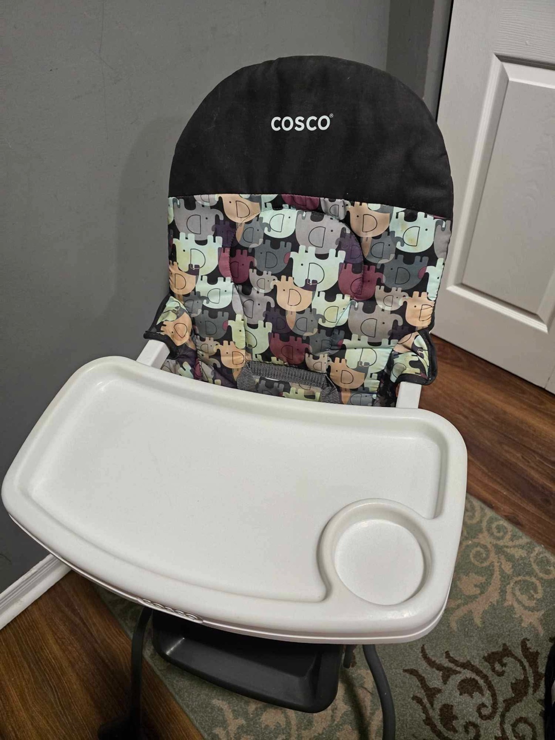 Cosco High Chair - Elephant Print