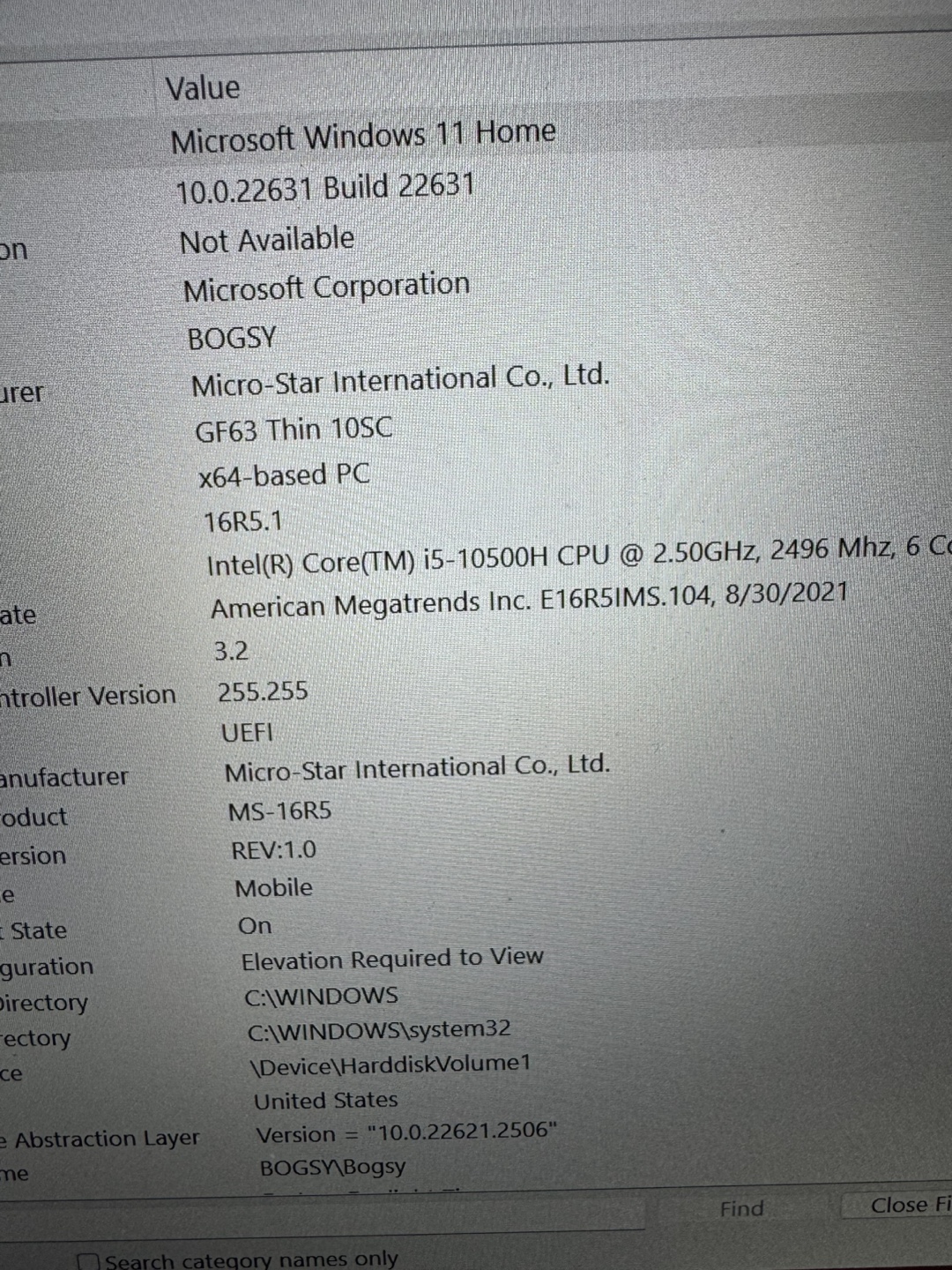 MSI GF63 Thin 10SC Gaming Laptop - Intel Core i5, GTX - photo 4