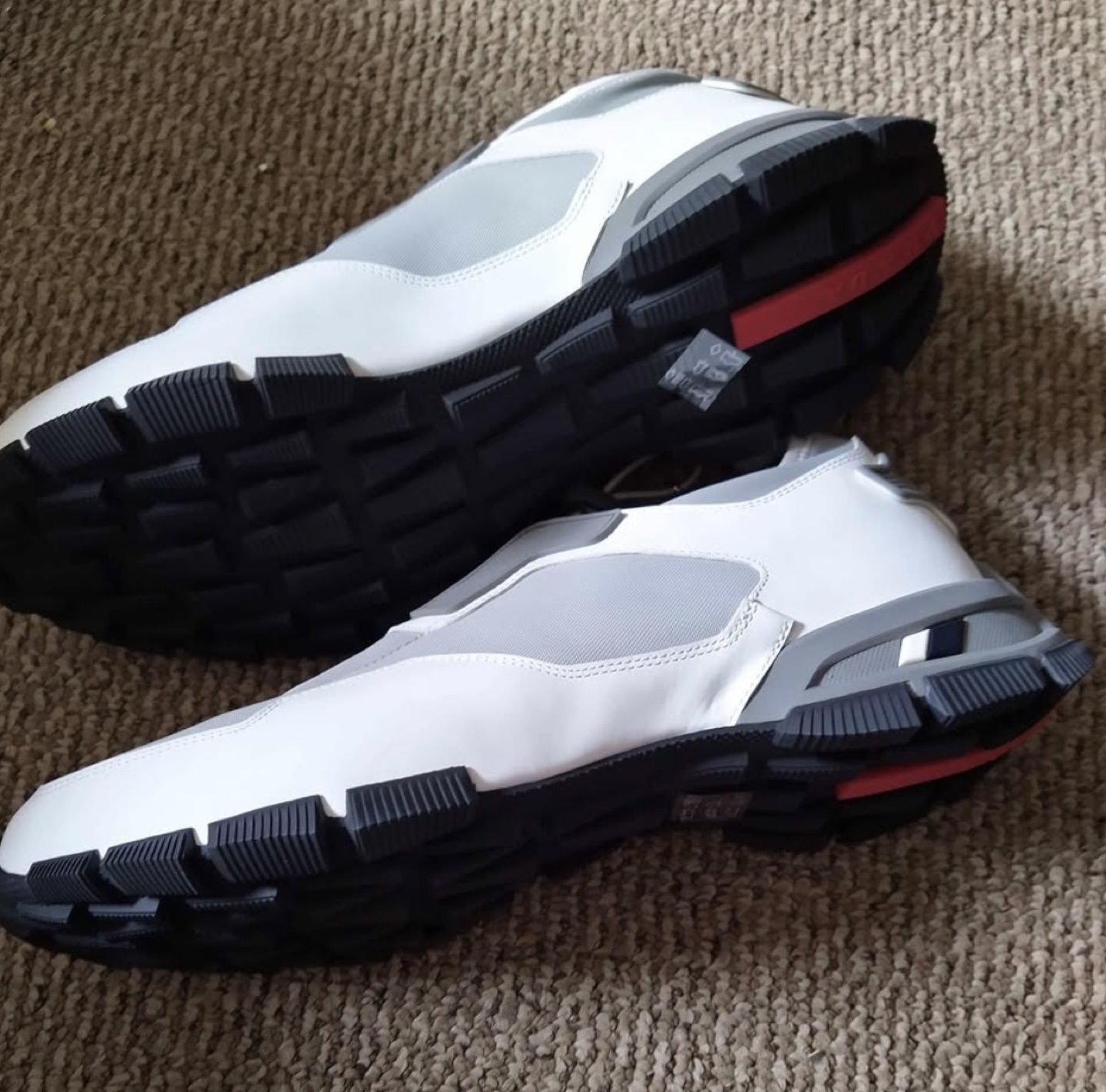 Prada Cloudbust Sneakers - Grey and White - photo 2