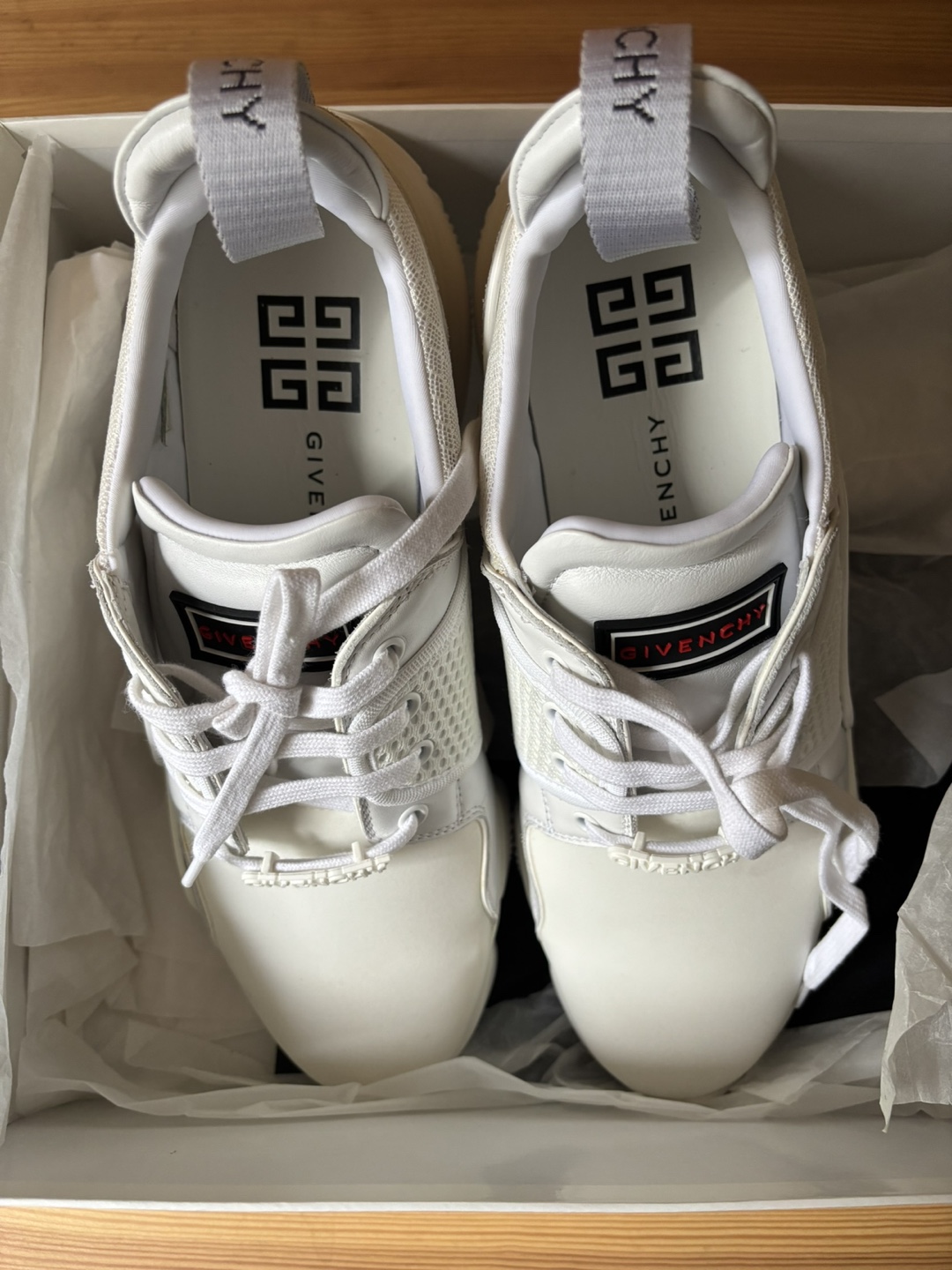 Givenchy Urban Street Sneakers - White - Size12
