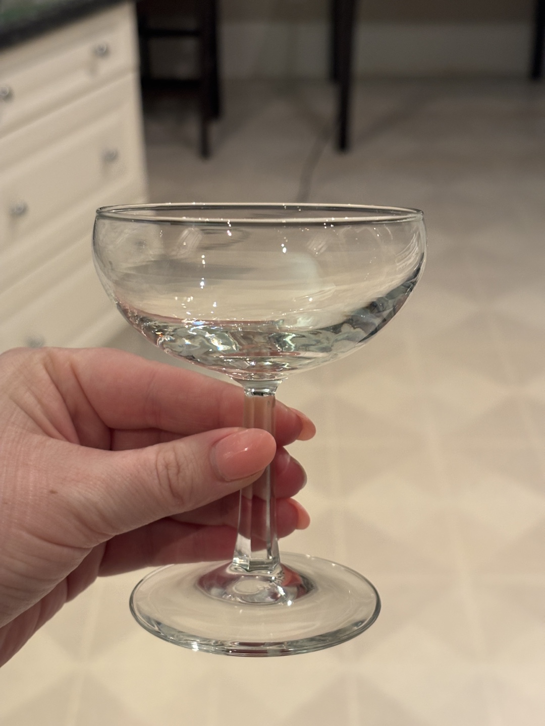 Set of 8 Vintage Champagne Saucers