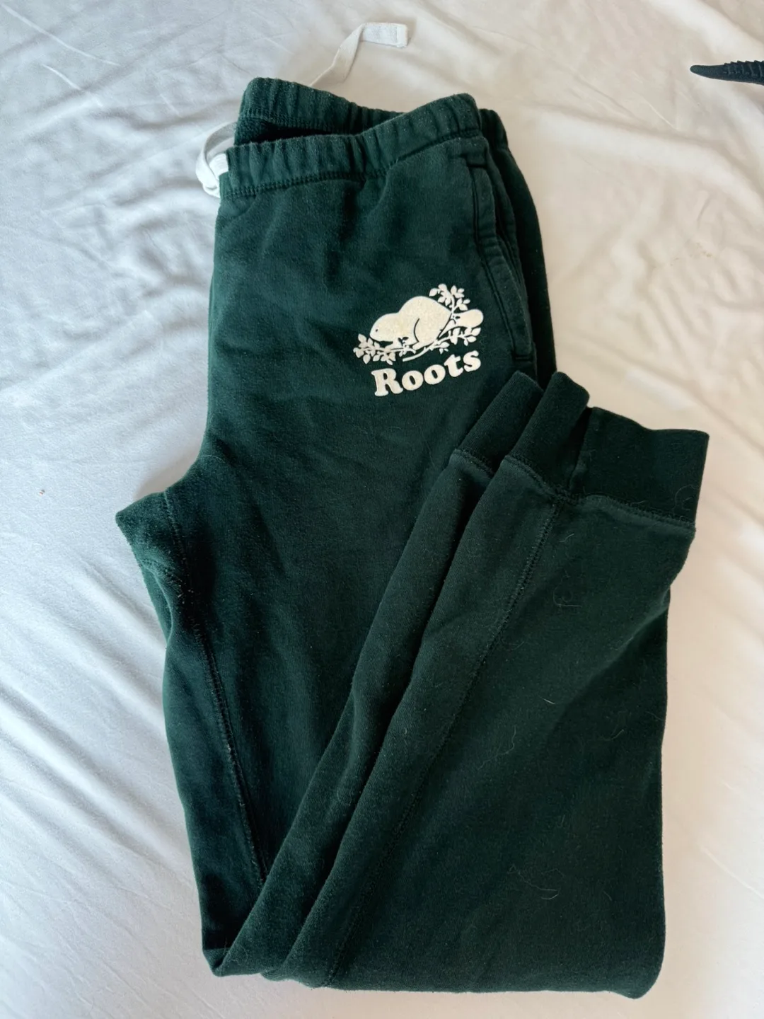 Roots women’s medium Green Joggers image indicator(4)