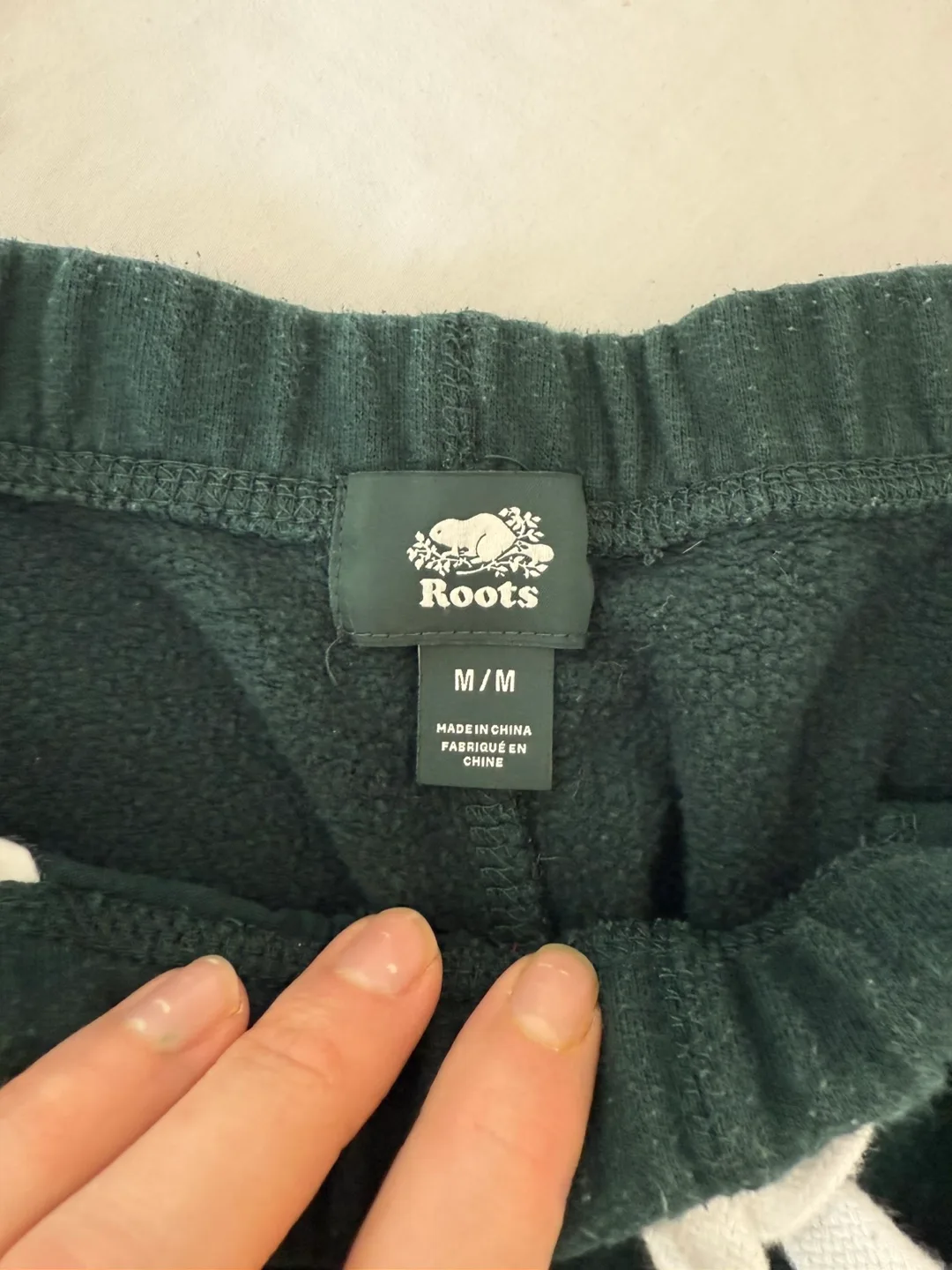 Roots women’s medium Green Joggers image indicator(3)