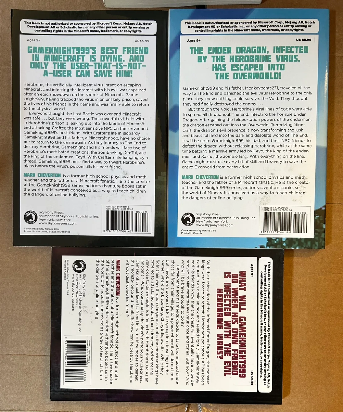 ✨✨Herobrine Reborn: Complete 3-Book Set - Minecraft Fanfiction image indicator(5)