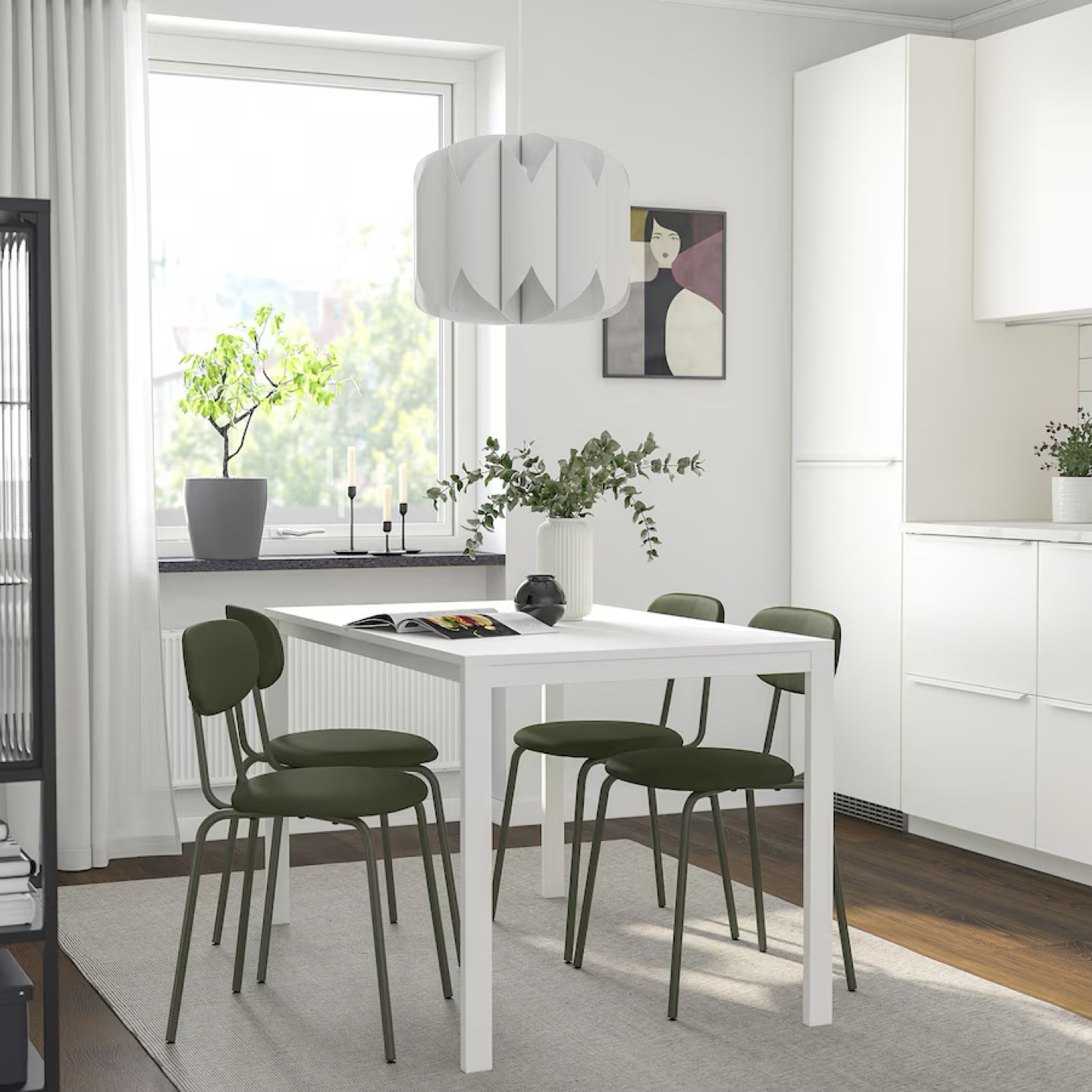 IKEA White Dining Table