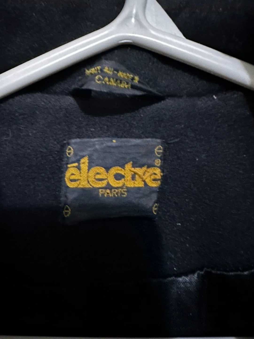 Electrè Paris Women's Black Long Coat image indicator(5)