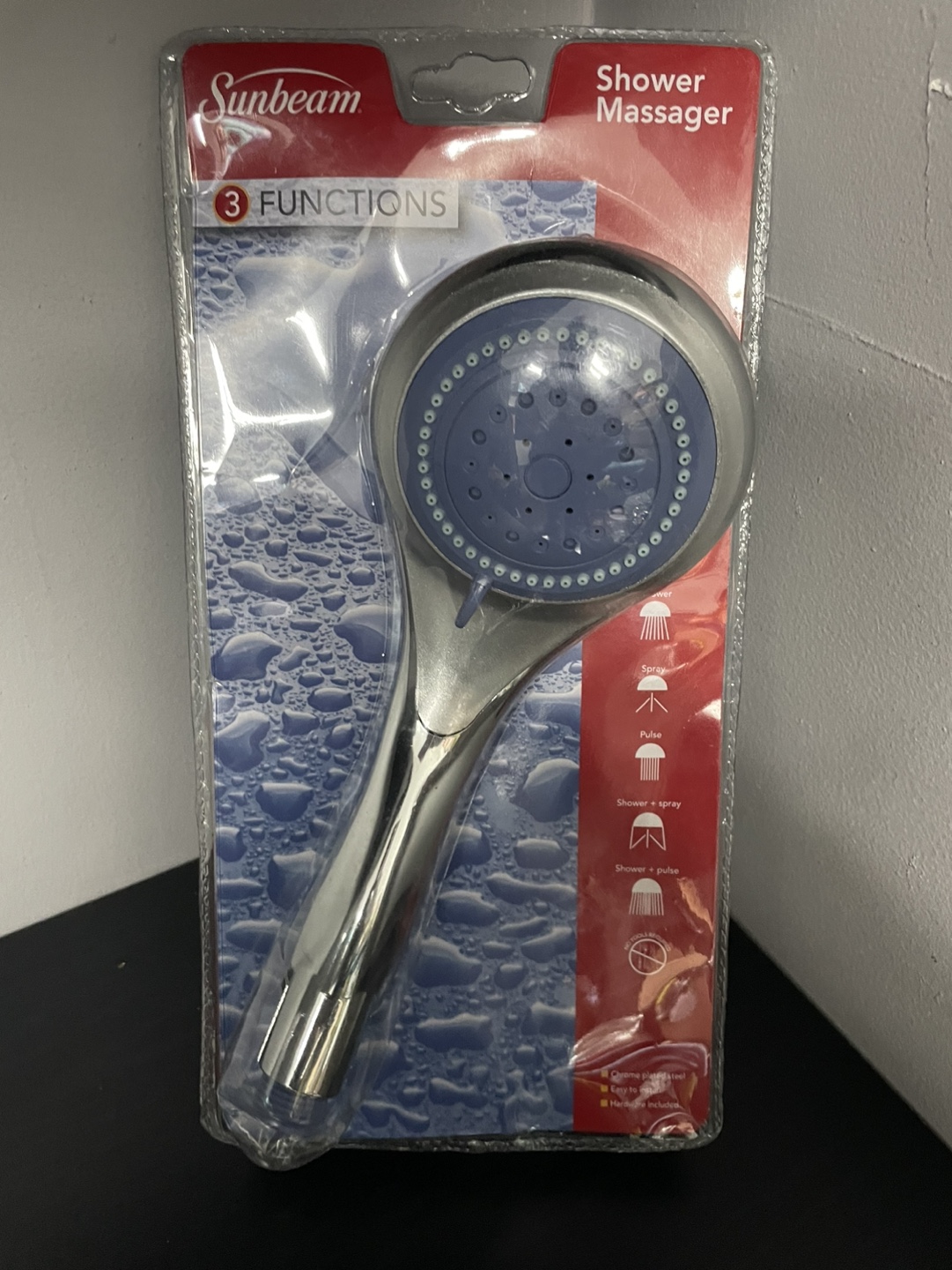 Sunbeam 3-Function Shower Massager🥕