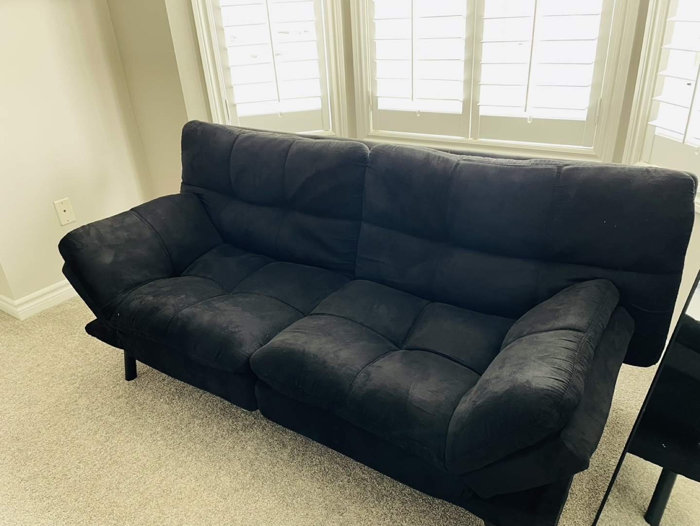 Black Futon Sofa Bed