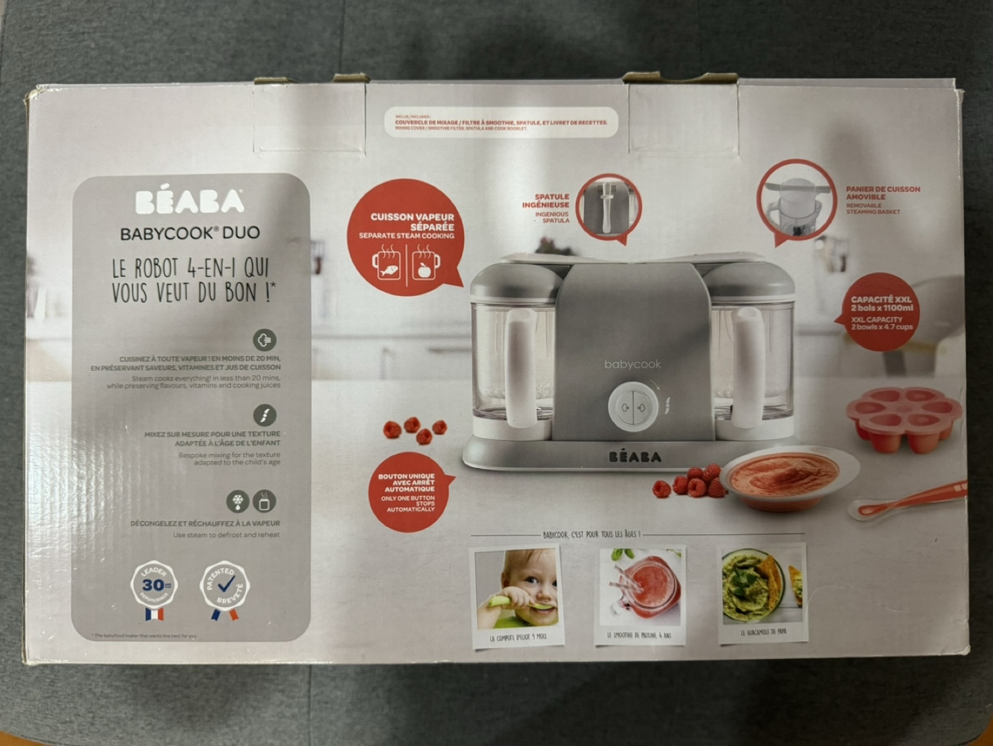 Béaba Babycook Duo 4-in-1 Baby Food Maker