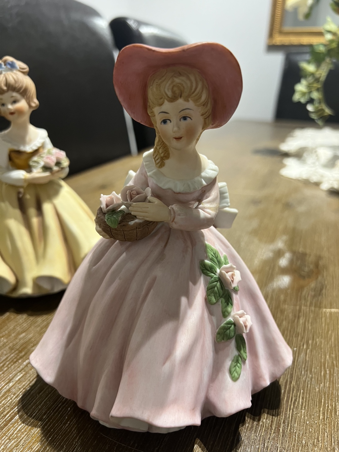 Trio of Vintage Porcelain Girl Figurines - photo 5