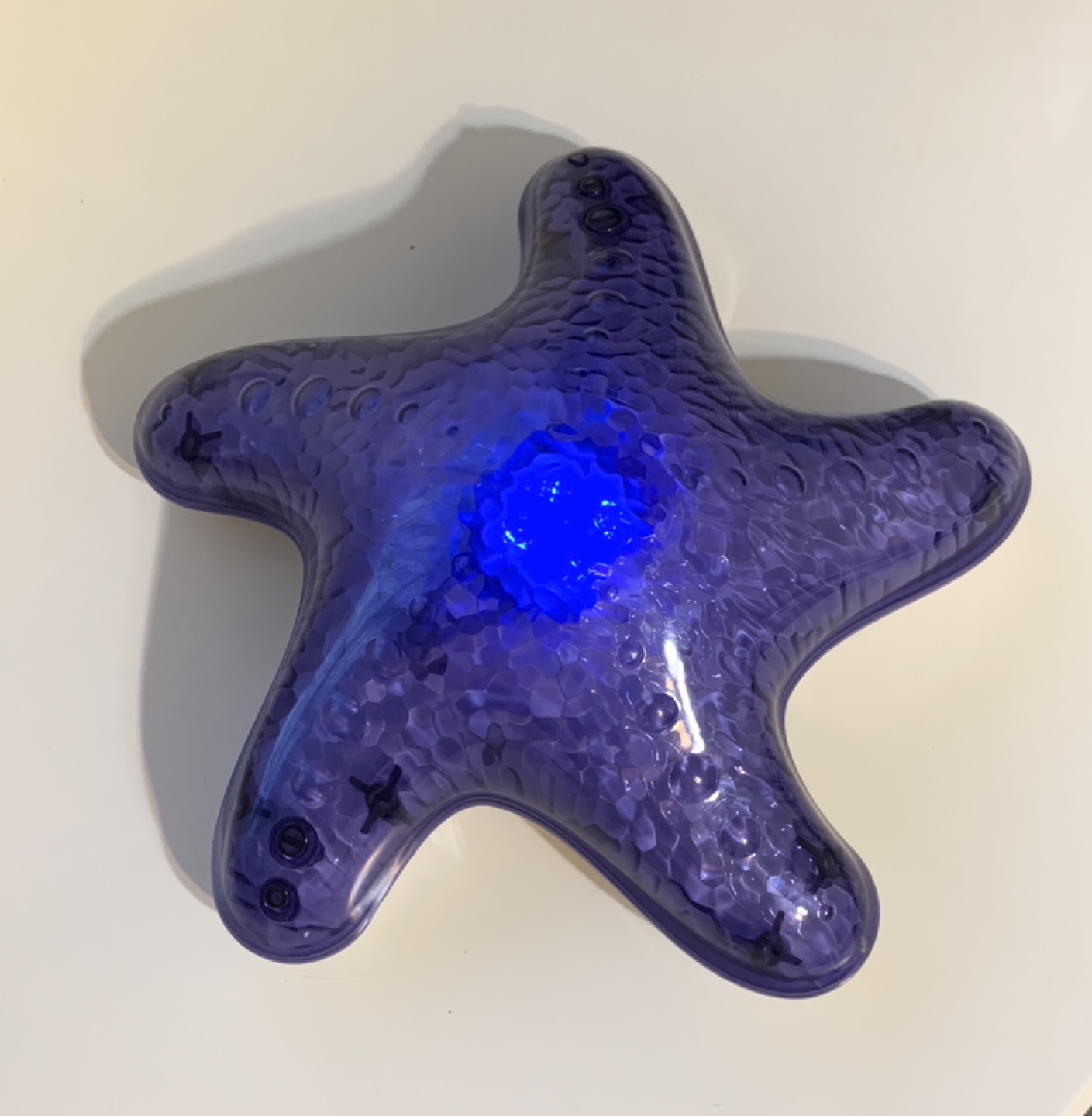 Purple Starfish Musical Night Light