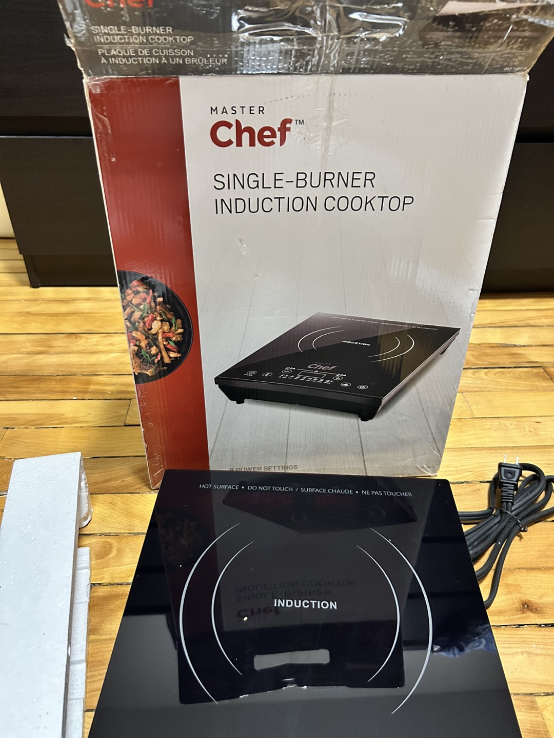 Master Chef Single-Burner Induction Cooktop - Brand New in Box - photo 4