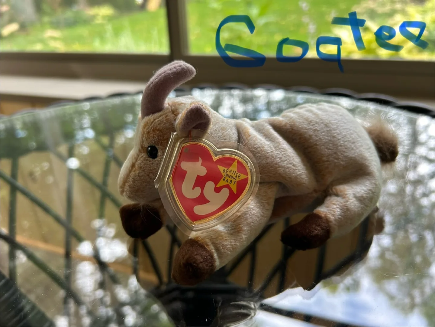 Ty Beanie Babies:  Dragon, Bison, Unicorn, Pug, and Husky image indicator(8)
