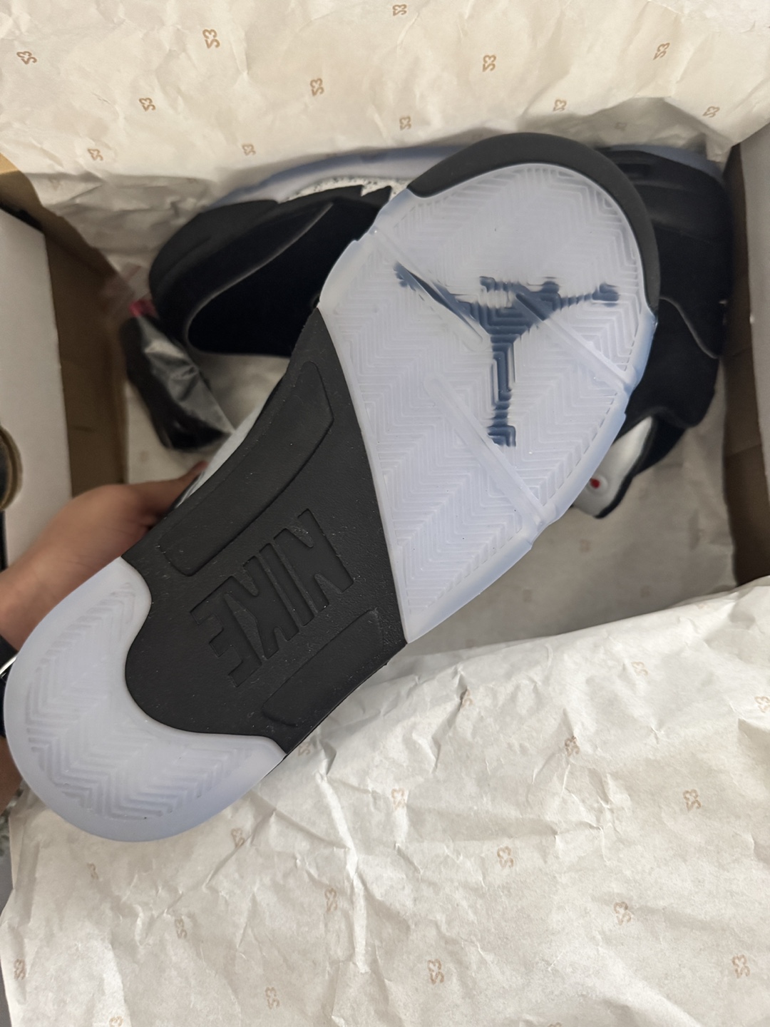 Nike Air Jordan 5 Retro OG Black Metallic Reimagined (Men's) - photo 2