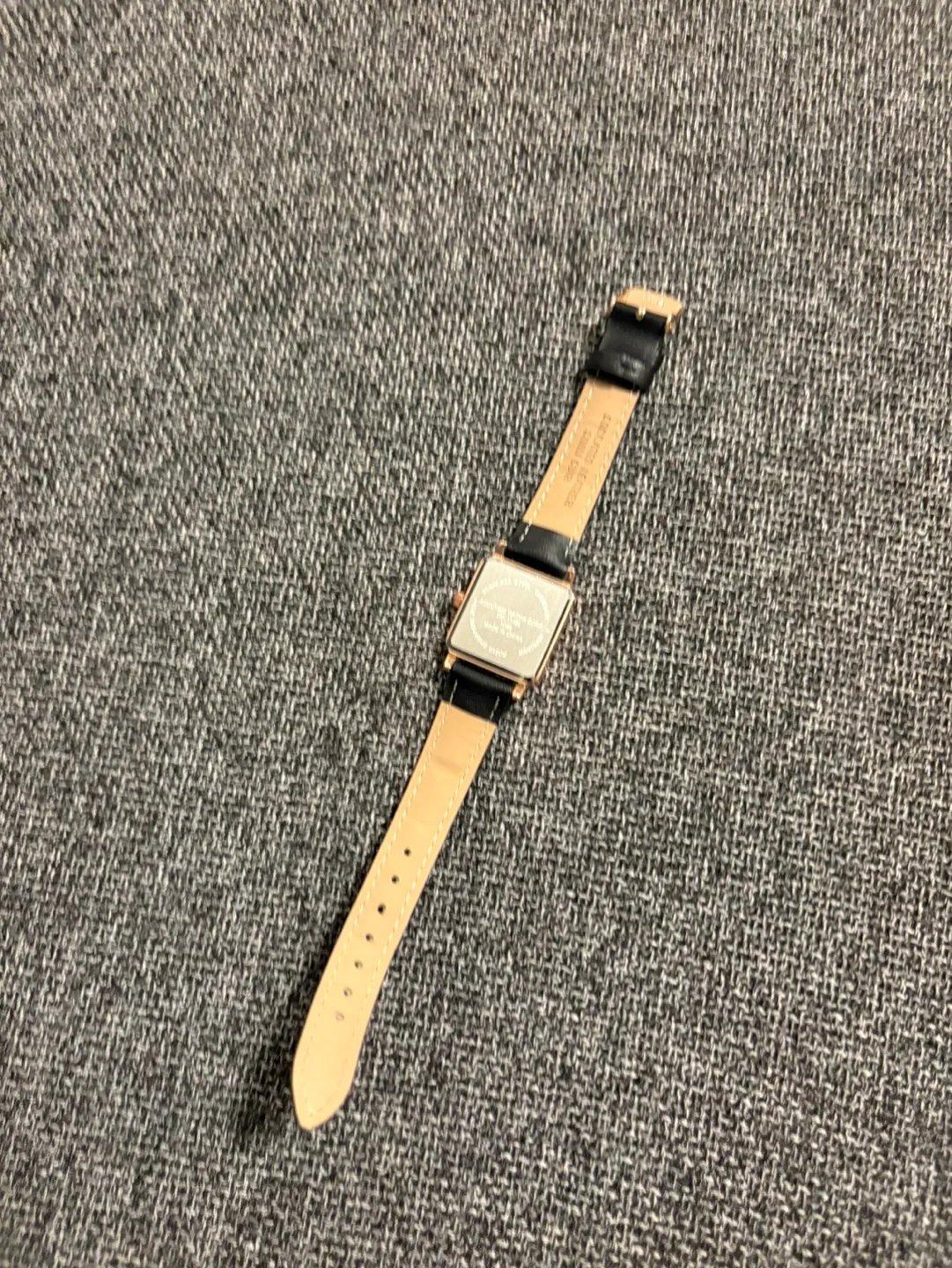 Rose Gold Watch with Black strap #freecycle **SPRING CLEANING** image indicator(2)