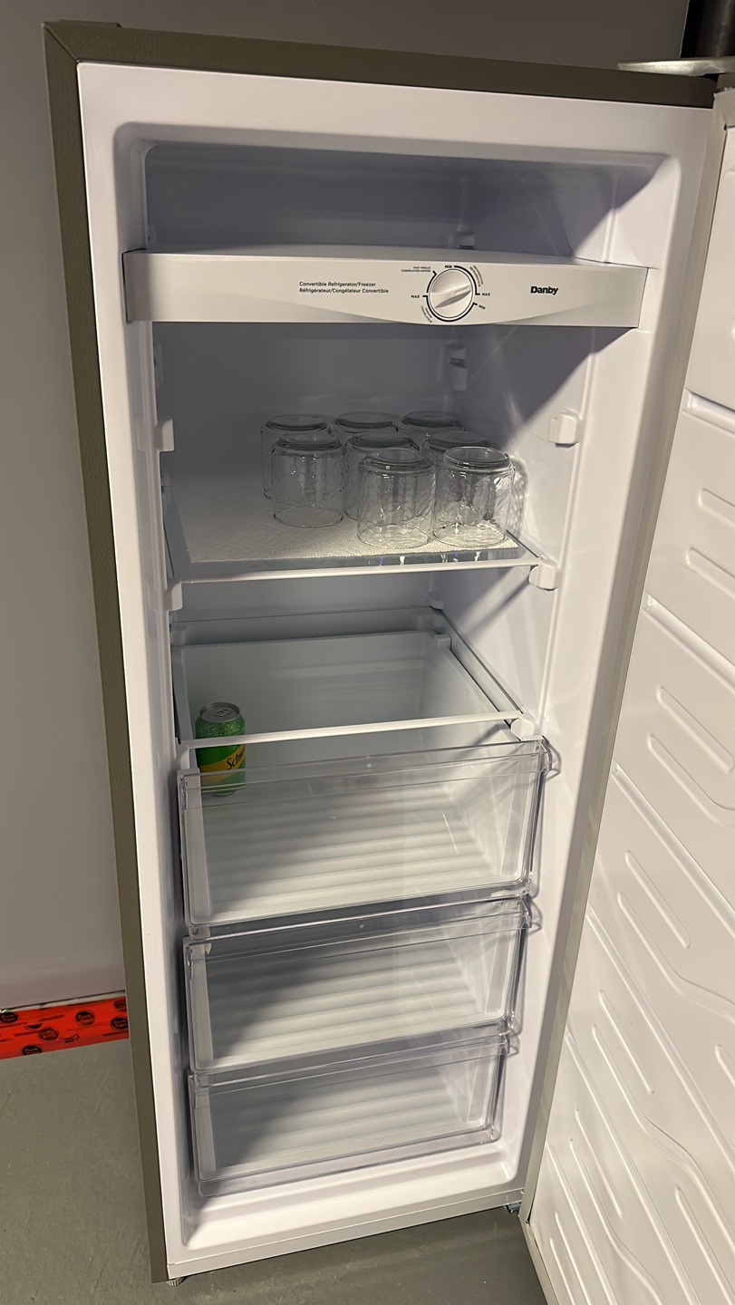 Danby Convertible Refrigerator/Freezer - Garage Ready - photo 3