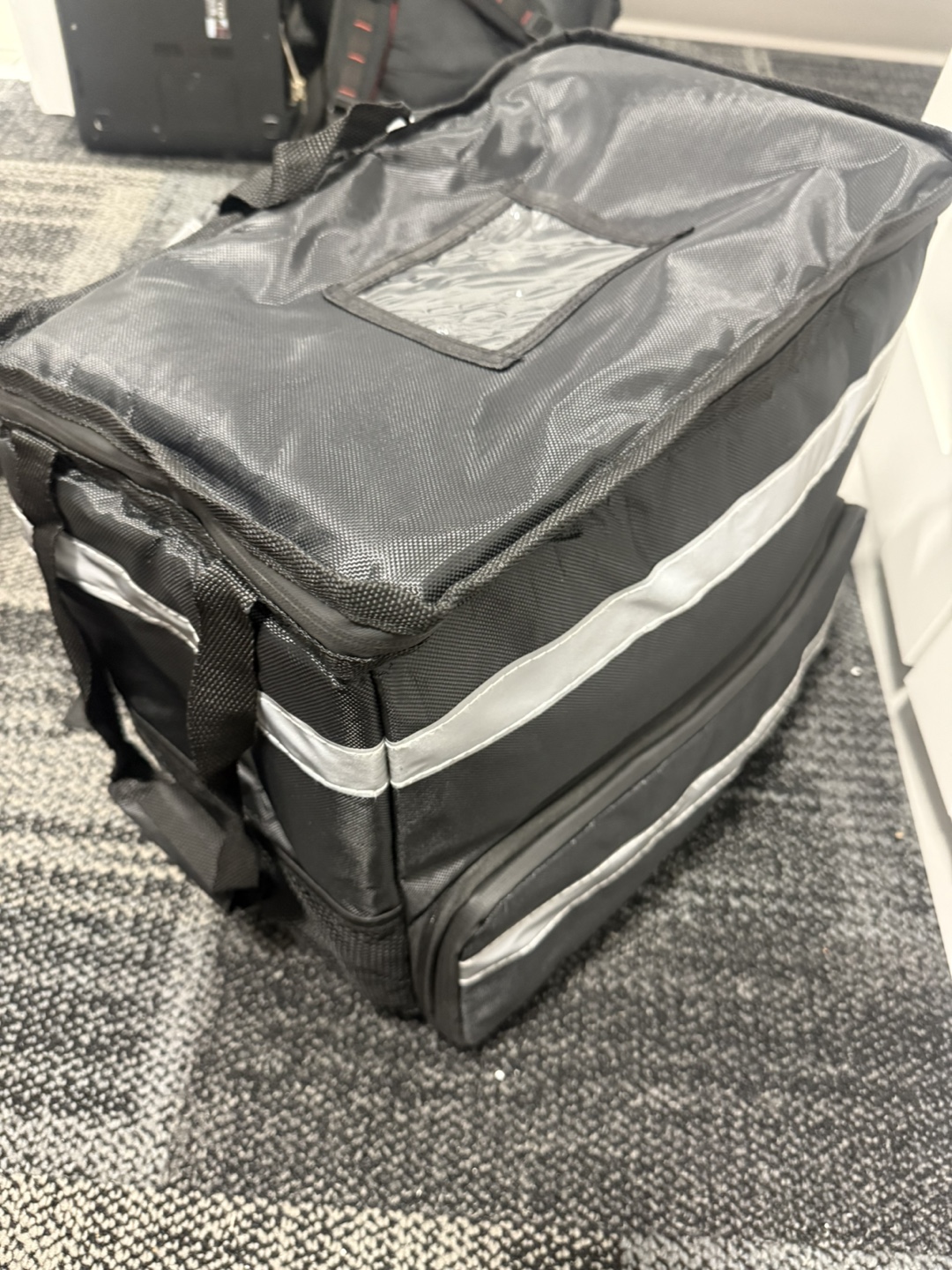 Large Insulated Delivery Bag with Multiple Compartments - photo 3