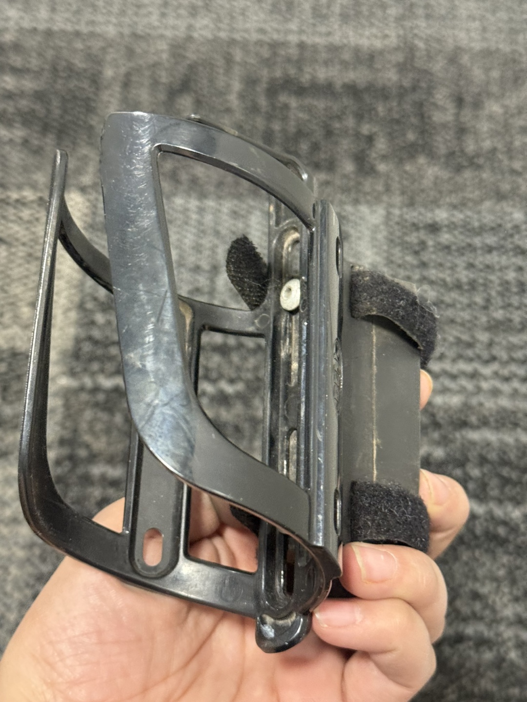 Bicycle Water Bottle Cage with Strap Mount - photo 2