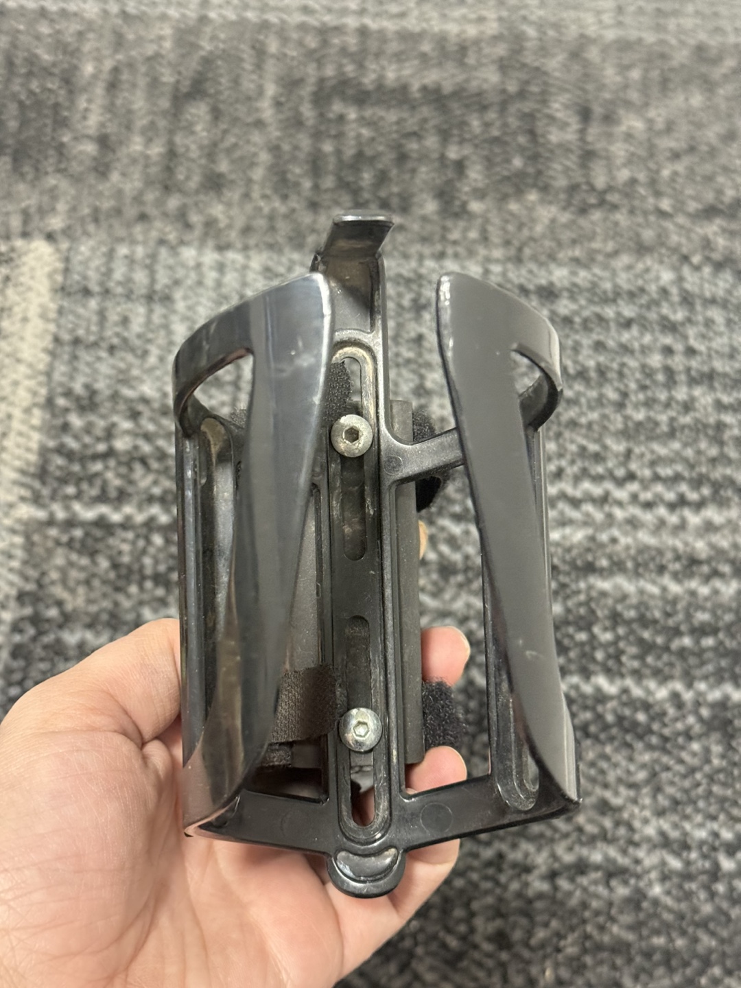 Bicycle Water Bottle Cage with Strap Mount - photo 3