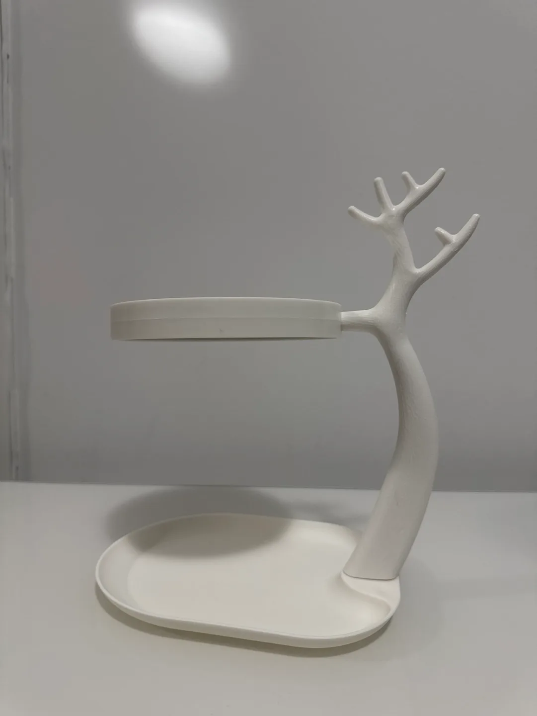 White Antler Jewellery Organizer with Mirror image indicator(2)