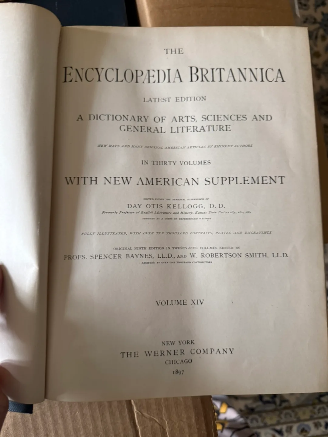 1897 Encyclopedia Brittanica complete set image indicator(3)