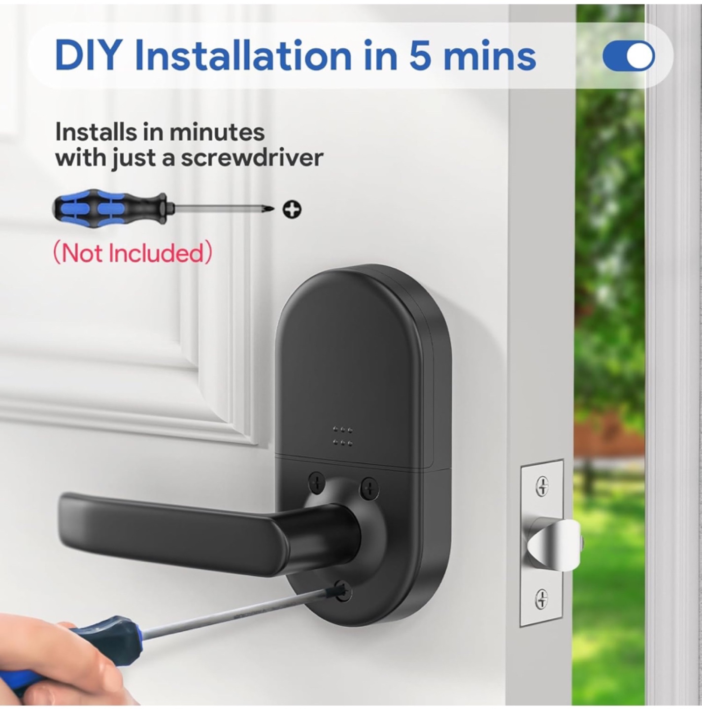 NICE DIGI Keyless Entry Door Lock with 20 User Codes - photo 3